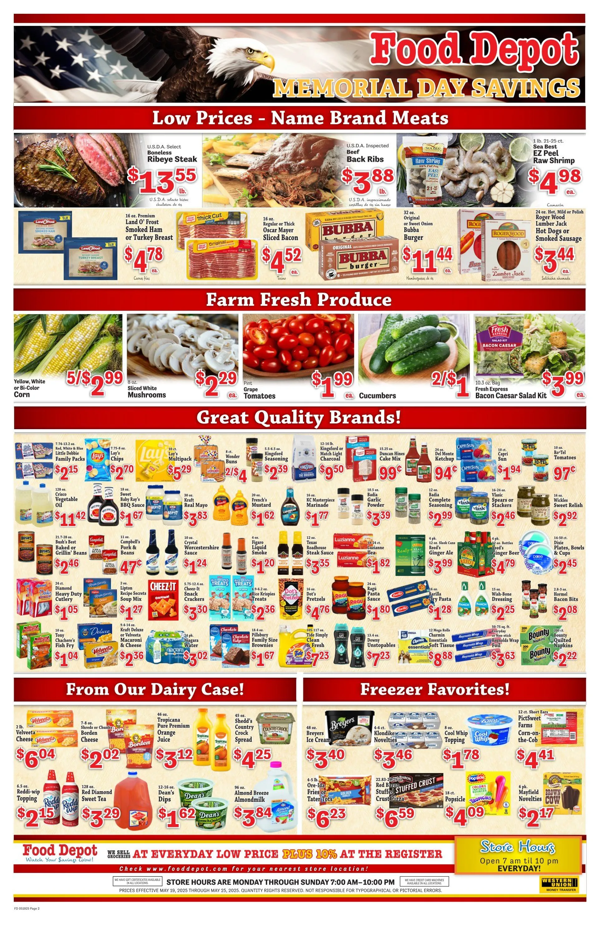 Weekly ad Food Depot Sales from May 19 to May 25 2025 - Page 2