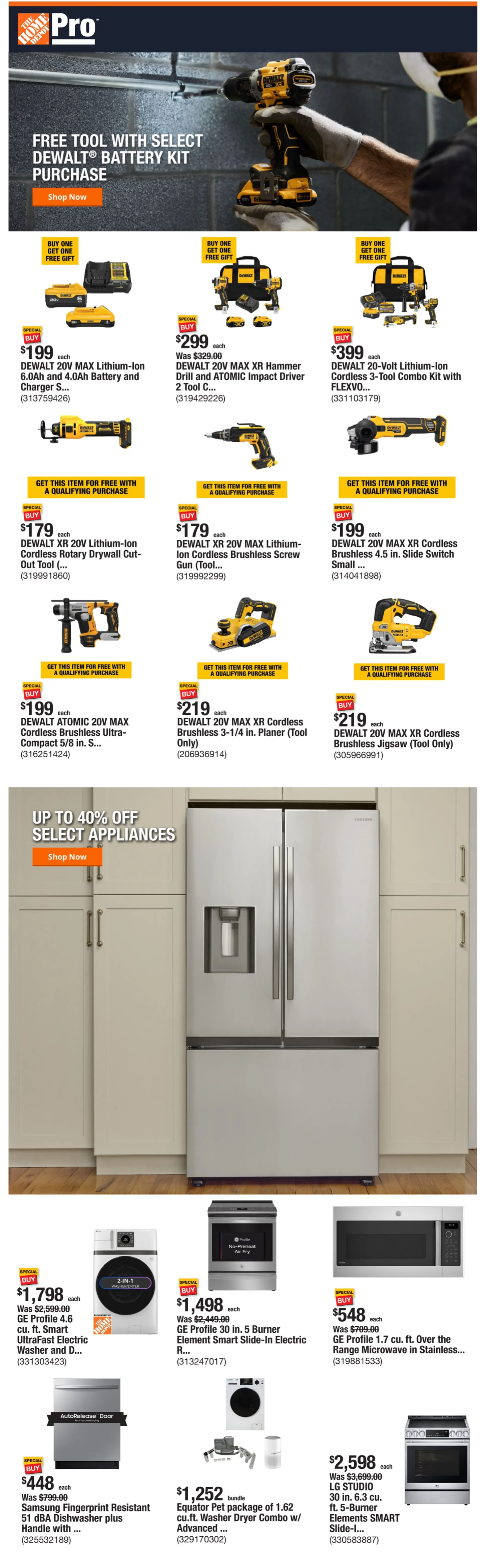 Weekly ad The Home Depot Weekly Ad from November 11 to November 18 2024 - Page 