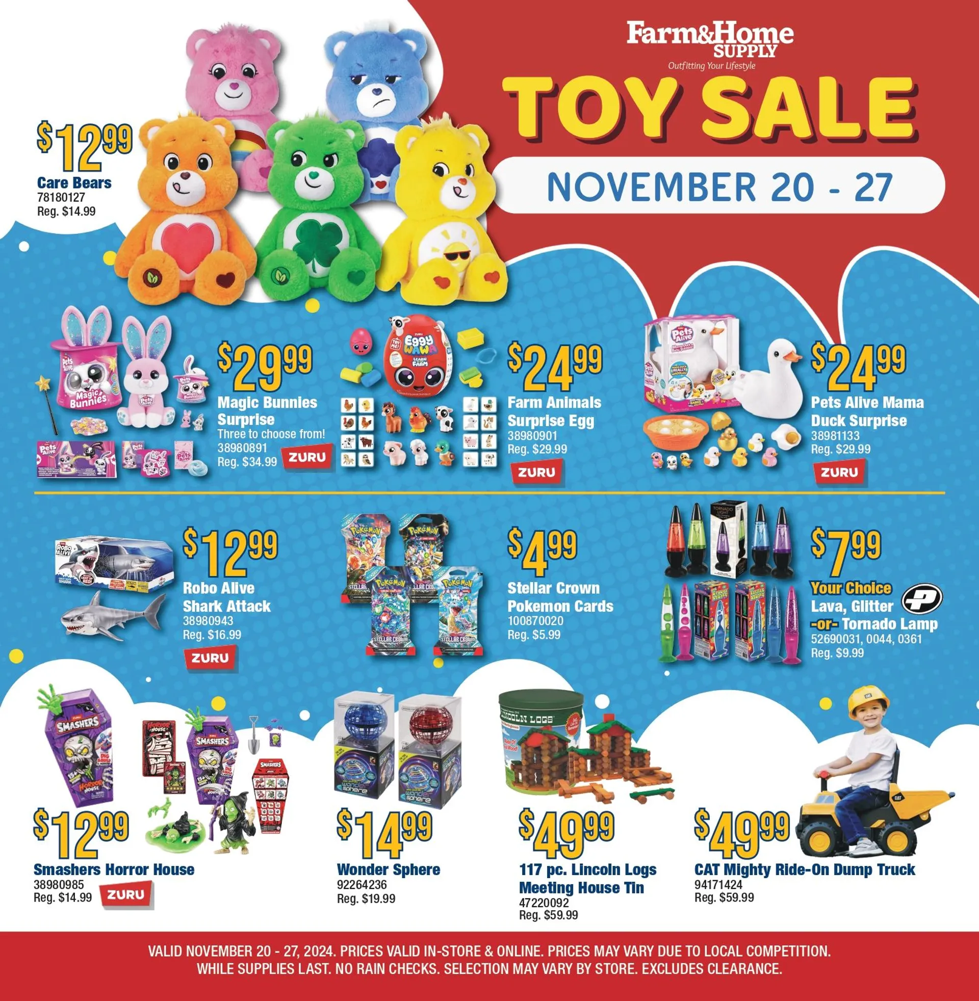 Weekly ad Toys Sale from November 20 to November 27 2024 - Page 