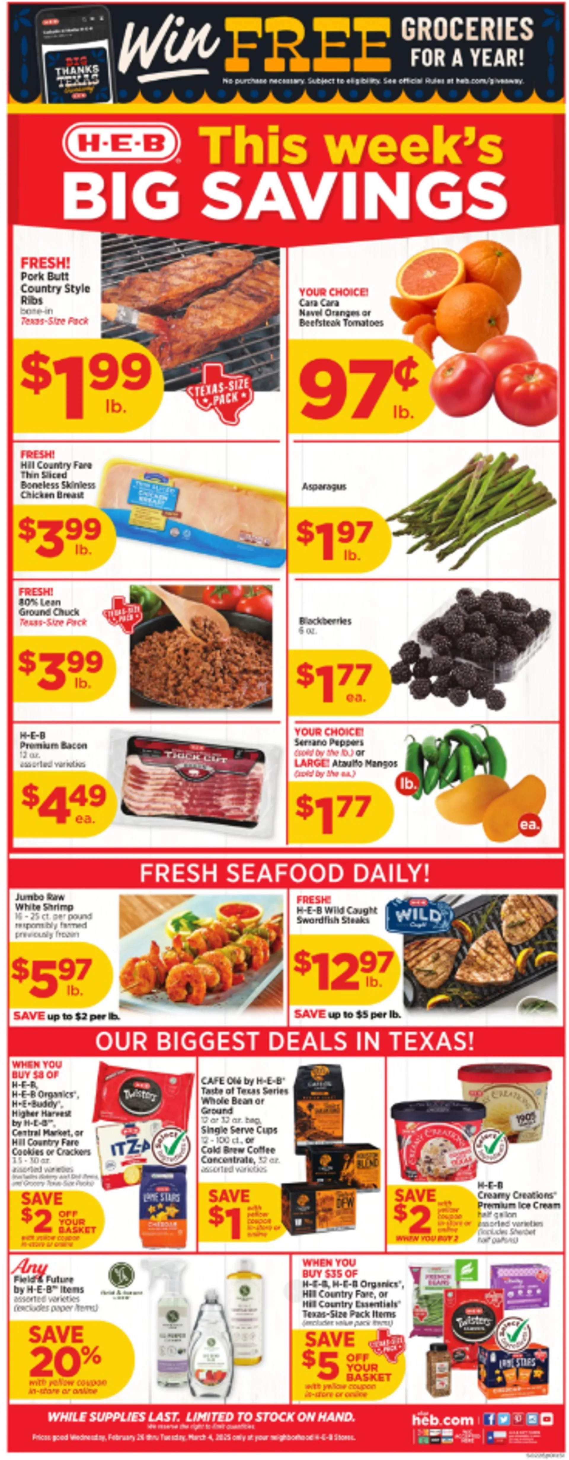 Weekly ad H-E-B Deals from February 26 to March 4 2025 - Page 