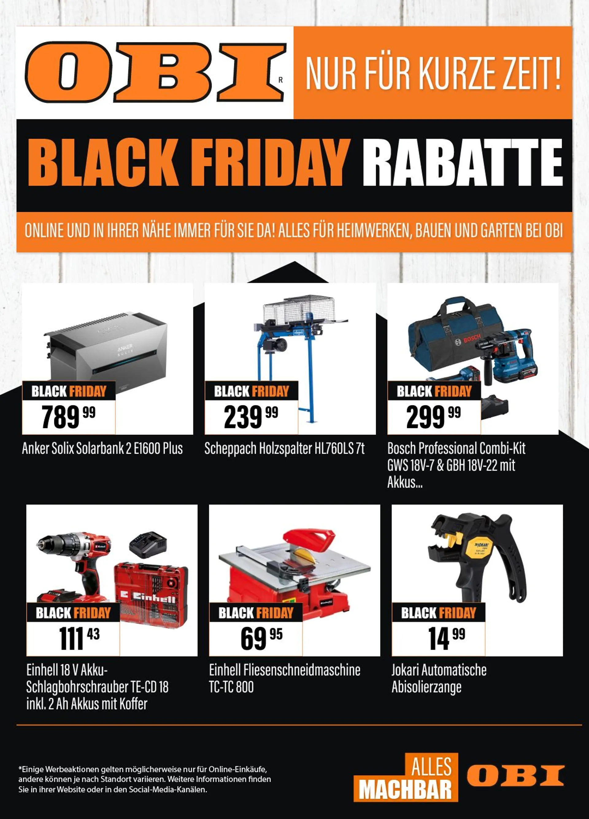 Black Friday deals von 8. November bis 26. November 2024 - Prospekt seite 