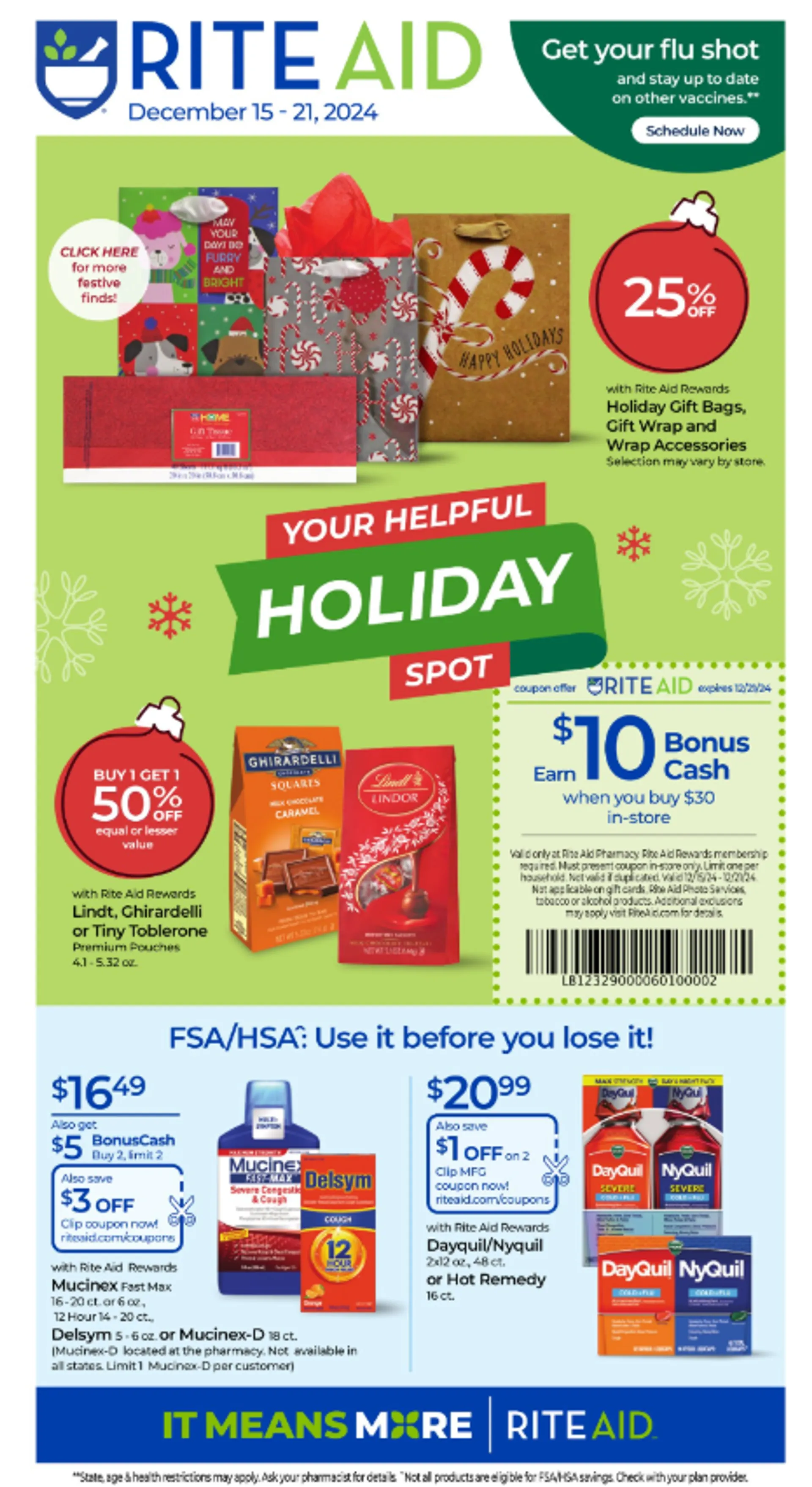 Weekly ad Rite Aid Deals from December 16 to December 21 2024 - Page 