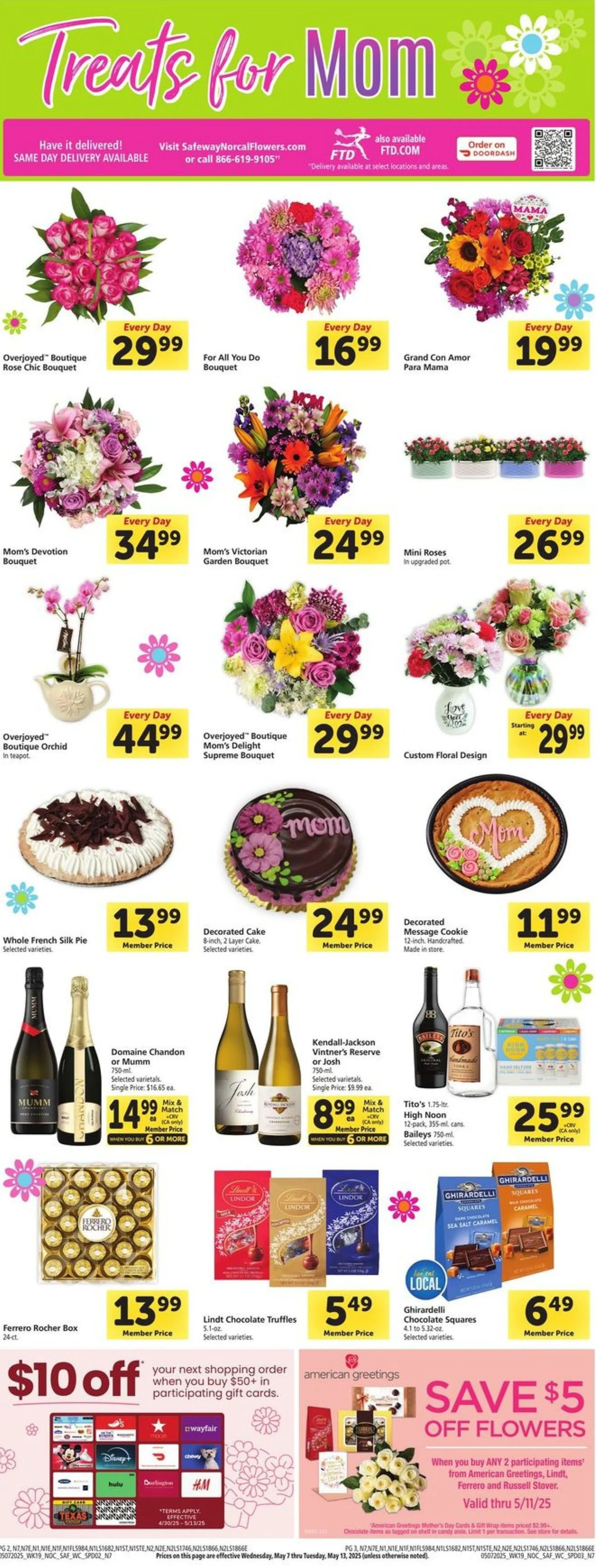 Safeway Deals from May 9 to May 13 2025 - flyer page 2