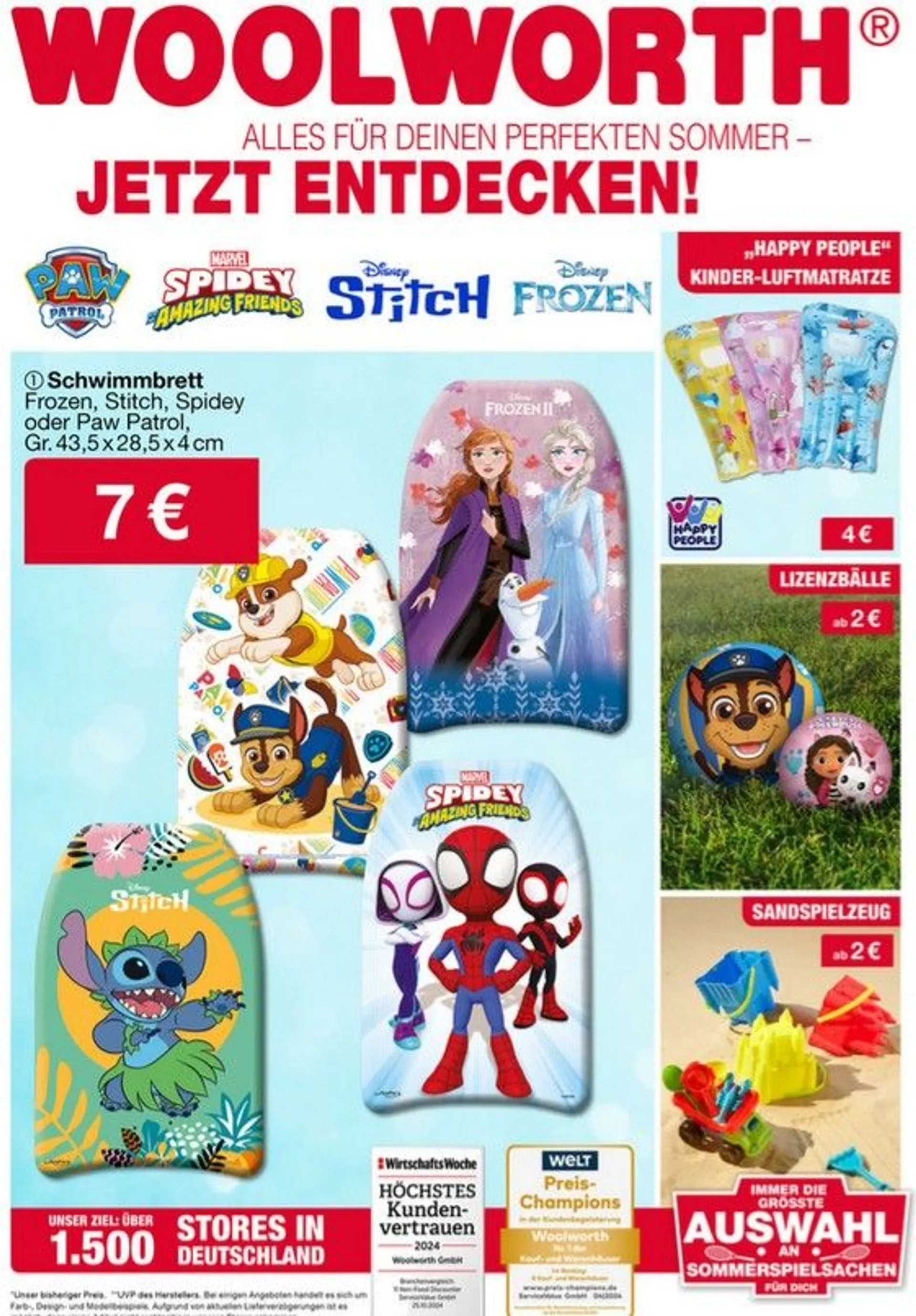 Woolworth Angebote von 28. Juli bis 2. August 2025 - Prospekt seite 1