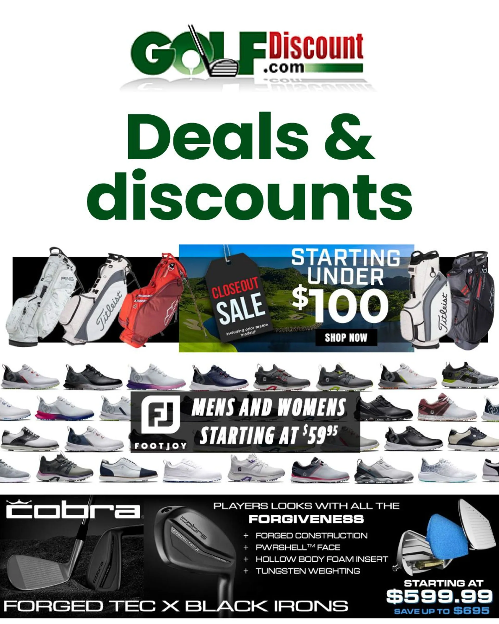 Weekly ad Christmas deals at Golf Discount from December 20 to December 31 2024 - Page 