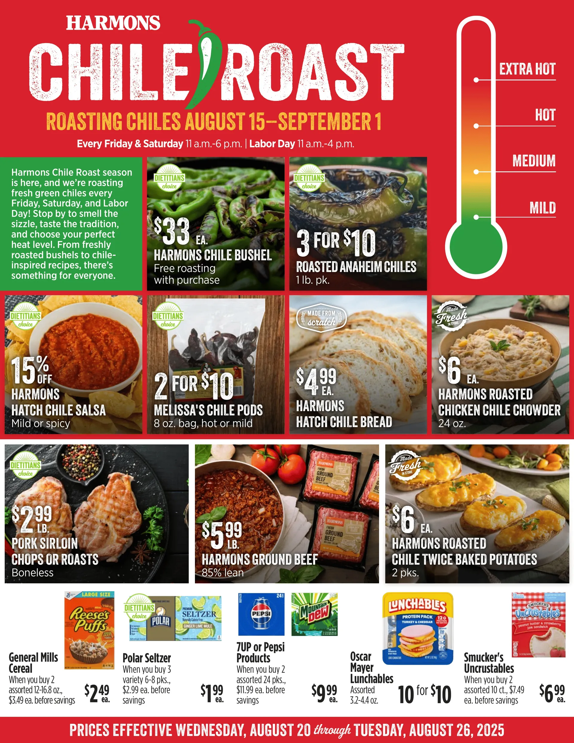 Weekly ad Harmons Sales from August 20 to August 26 2025 - Page 1