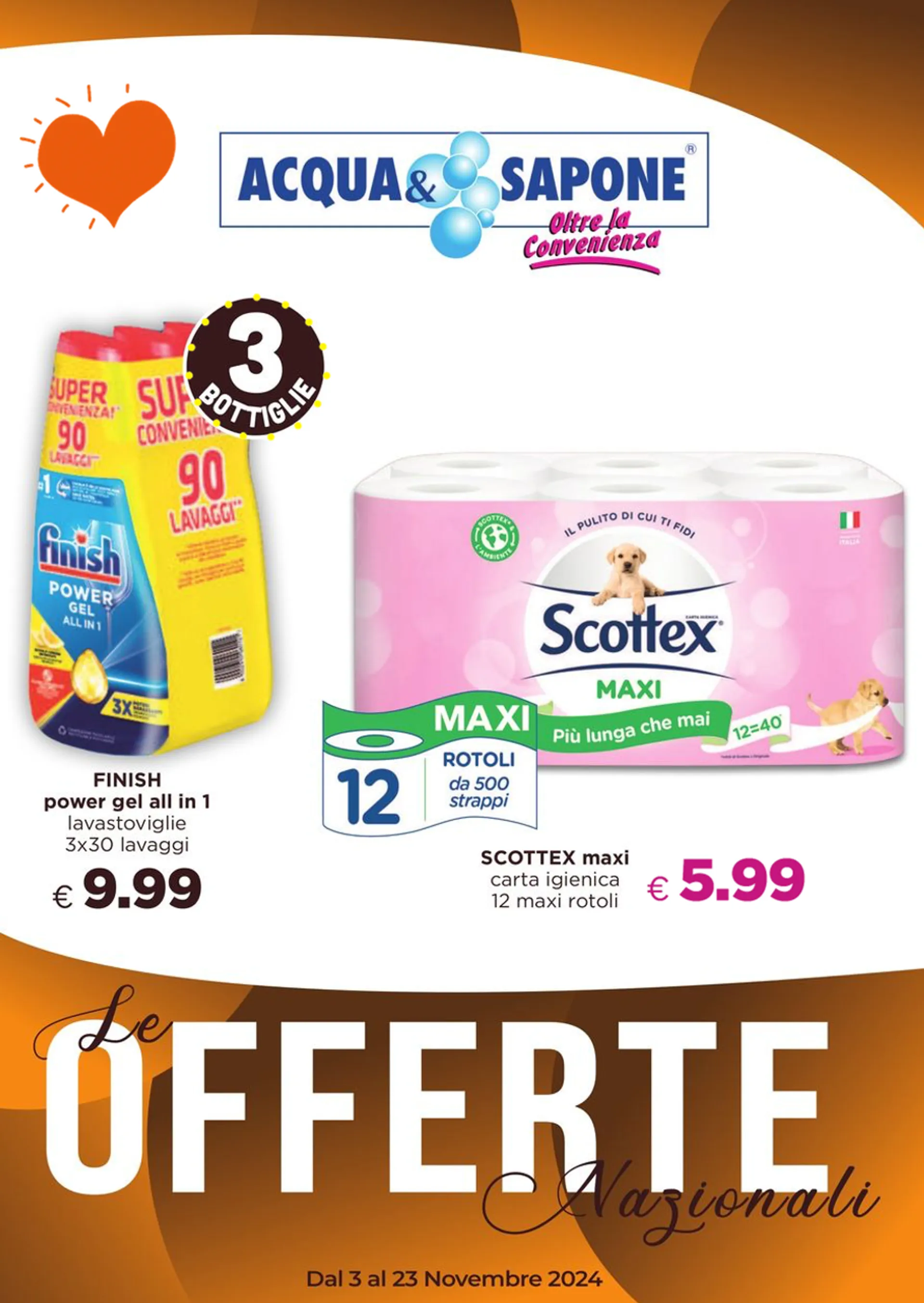 Offerta speciale di Acqua & Sapone da 3 novembre a 23 novembre di 2024 - Pagina del volantino 