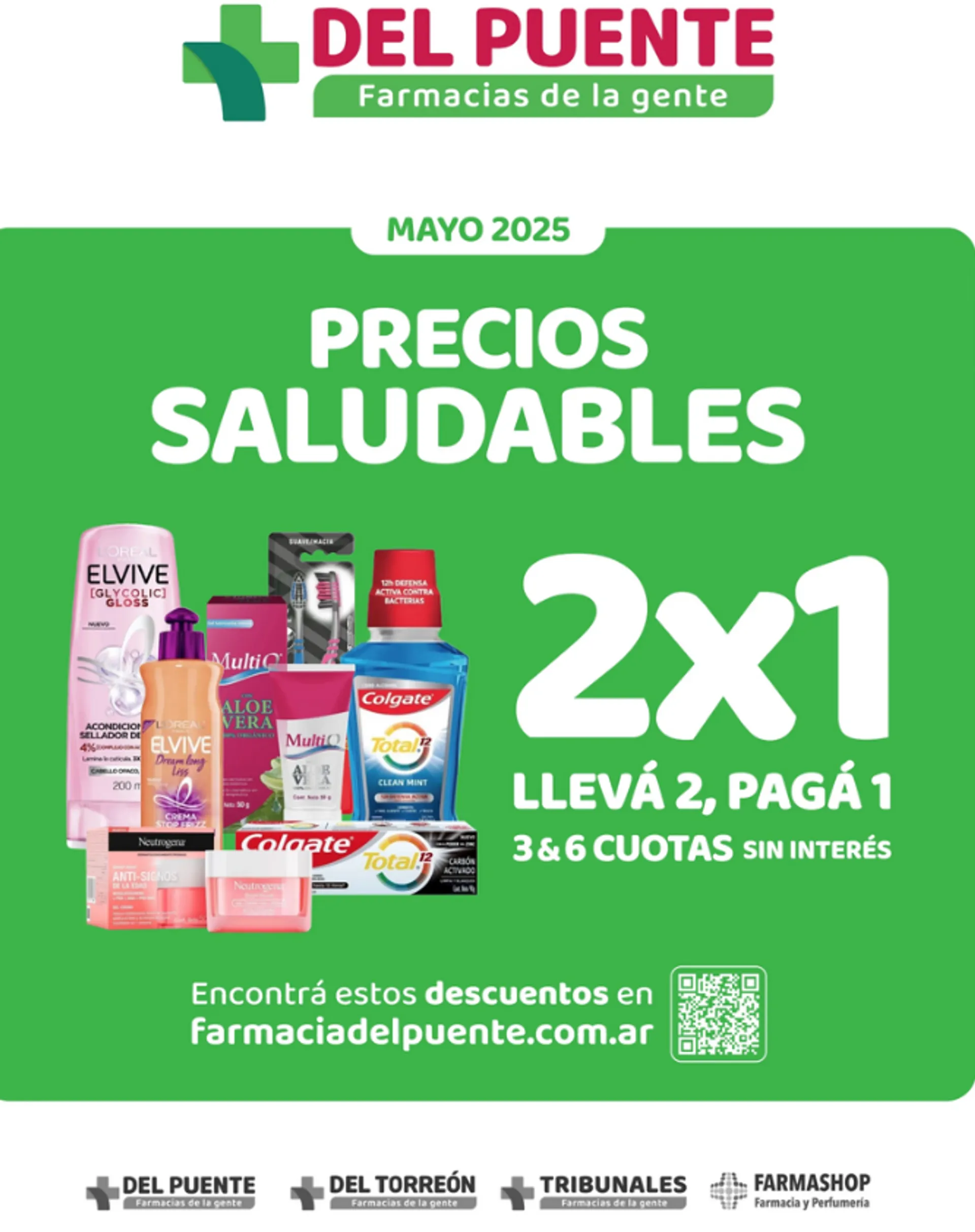 Ofertas de Ofertas Farmacia Del Puente 1 de mayo al 31 de mayo 2025 - Página 1 del catálogo