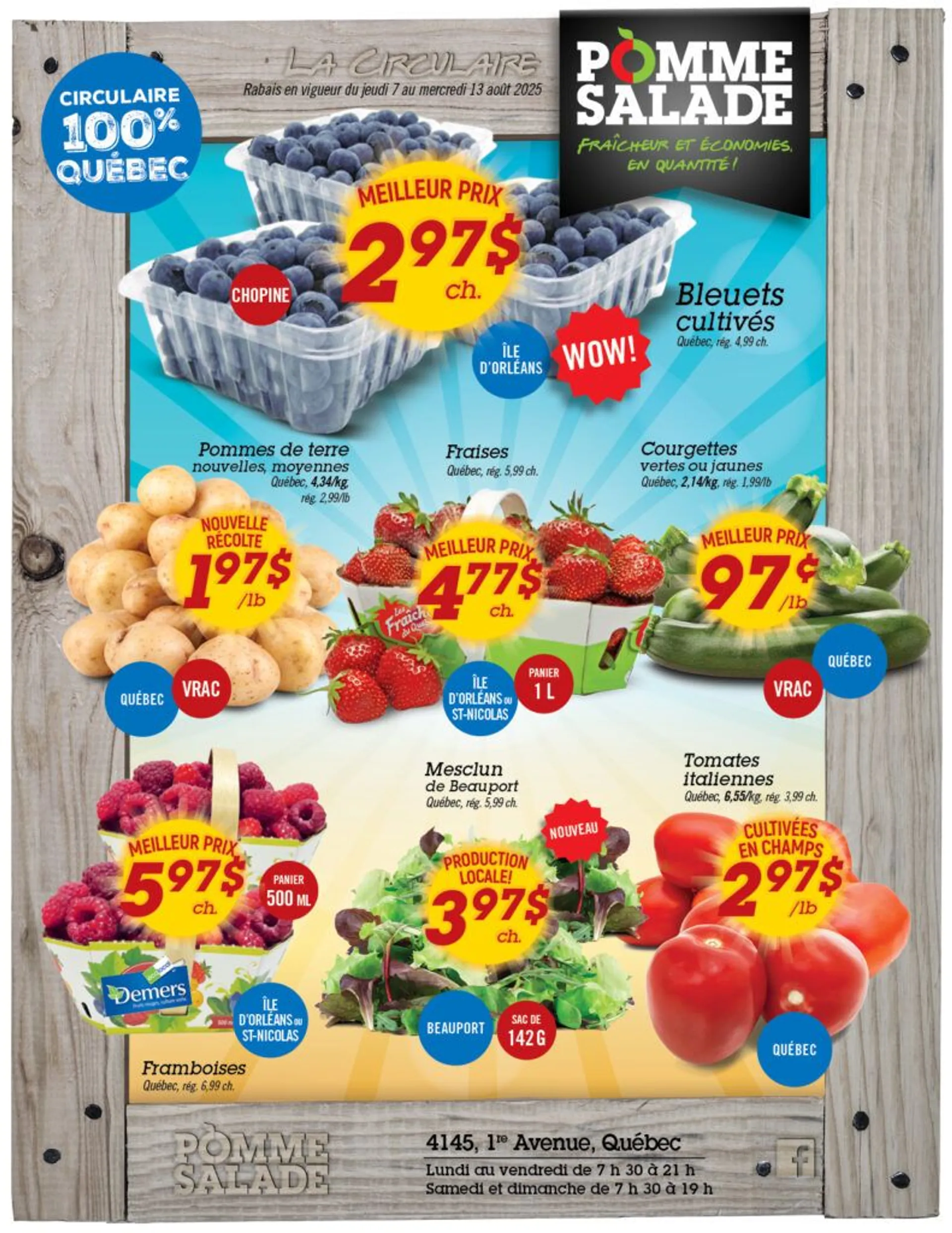 Pomme Salade flyers from August 7 to August 13 2025 - flyer page 