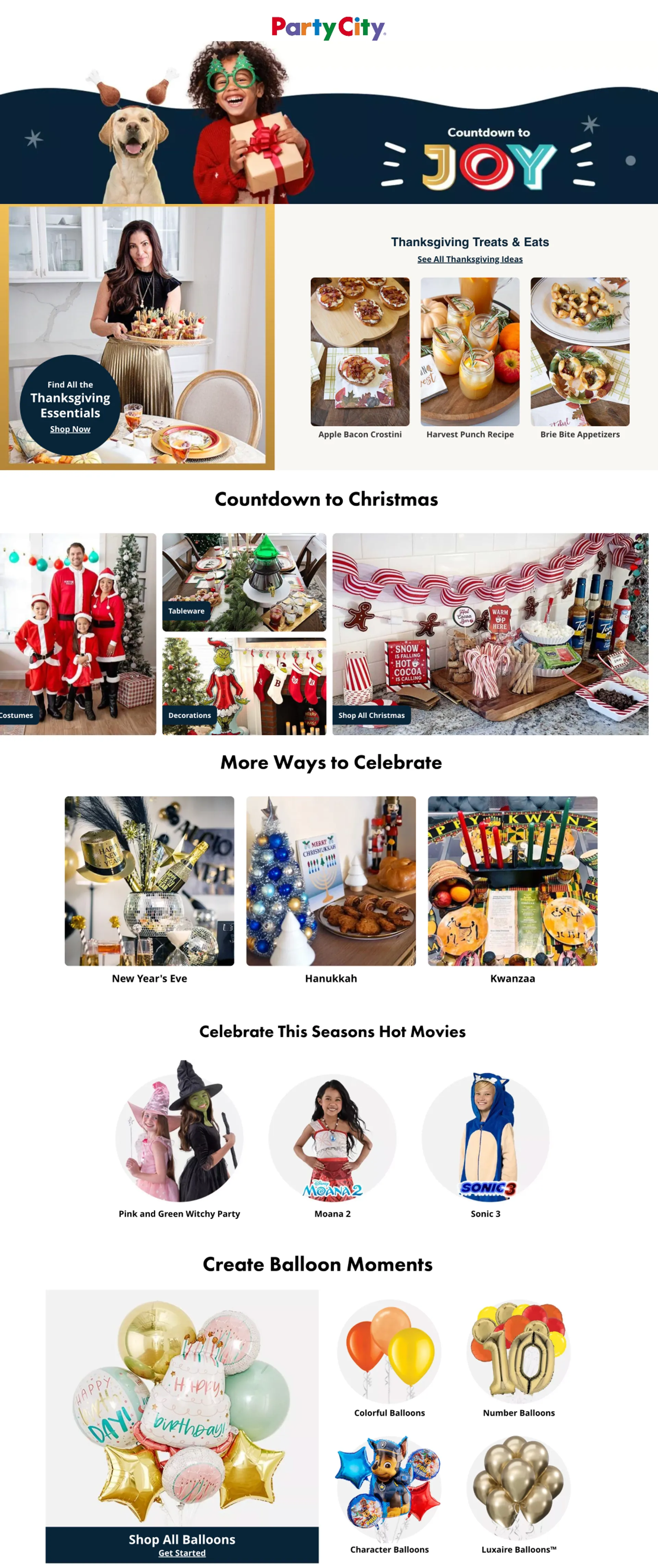 Weekly ad Party City's Holiday Deals from November 20 to December 25 2024 - Page 