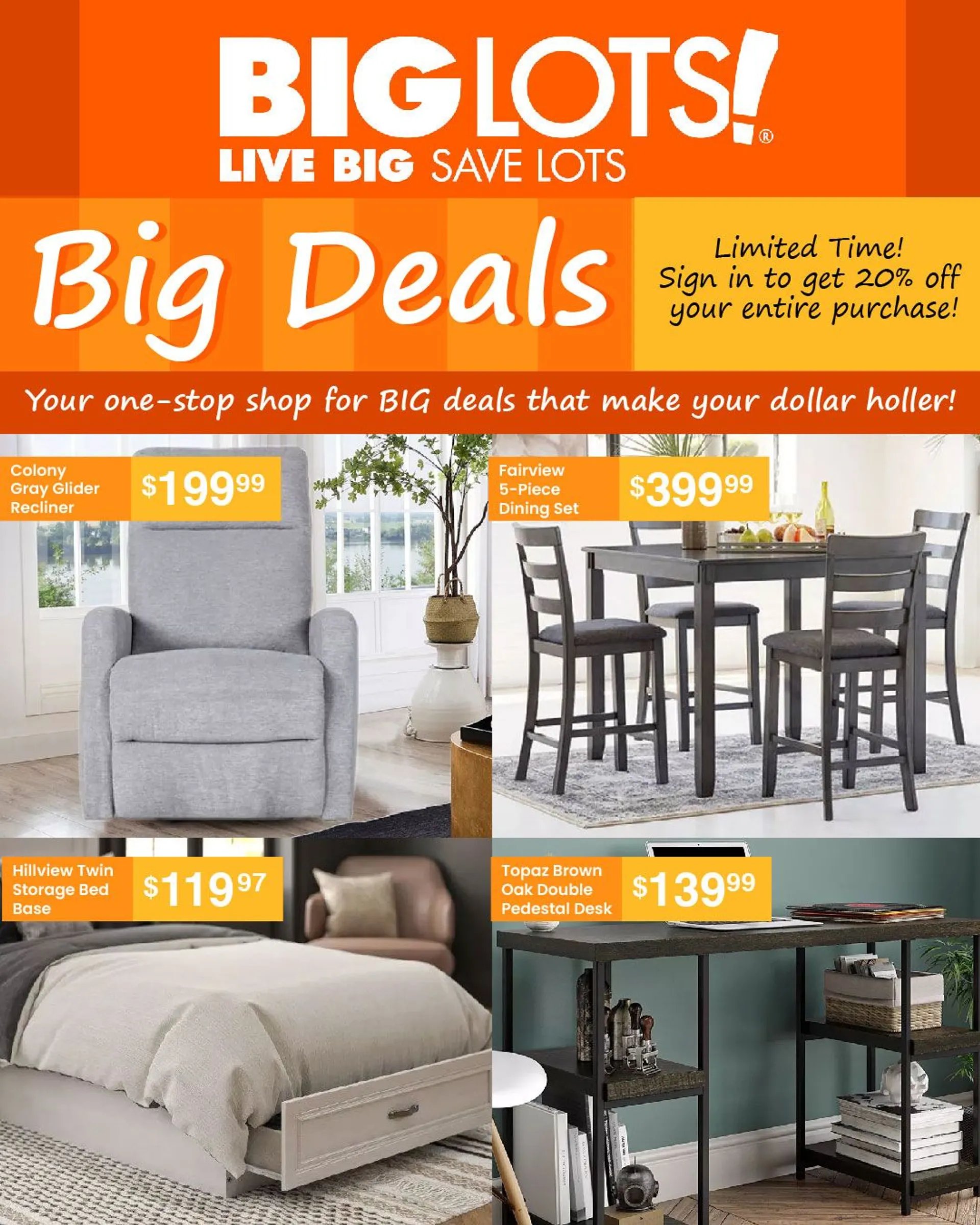 Weekly ad Big Lots sales from October 23 to November 6 2024 - Page 