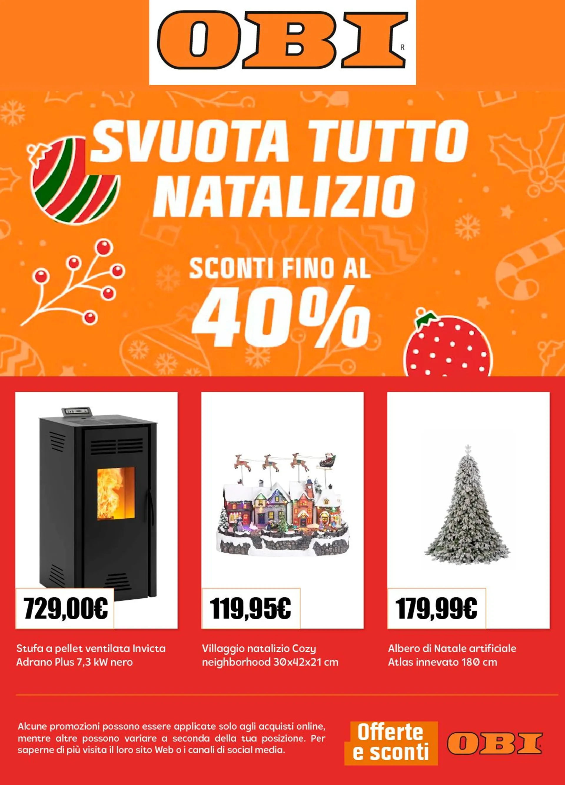 Offerta speciale di OBI da 18 dicembre a 31 dicembre di 2024 - Pagina del volantino 