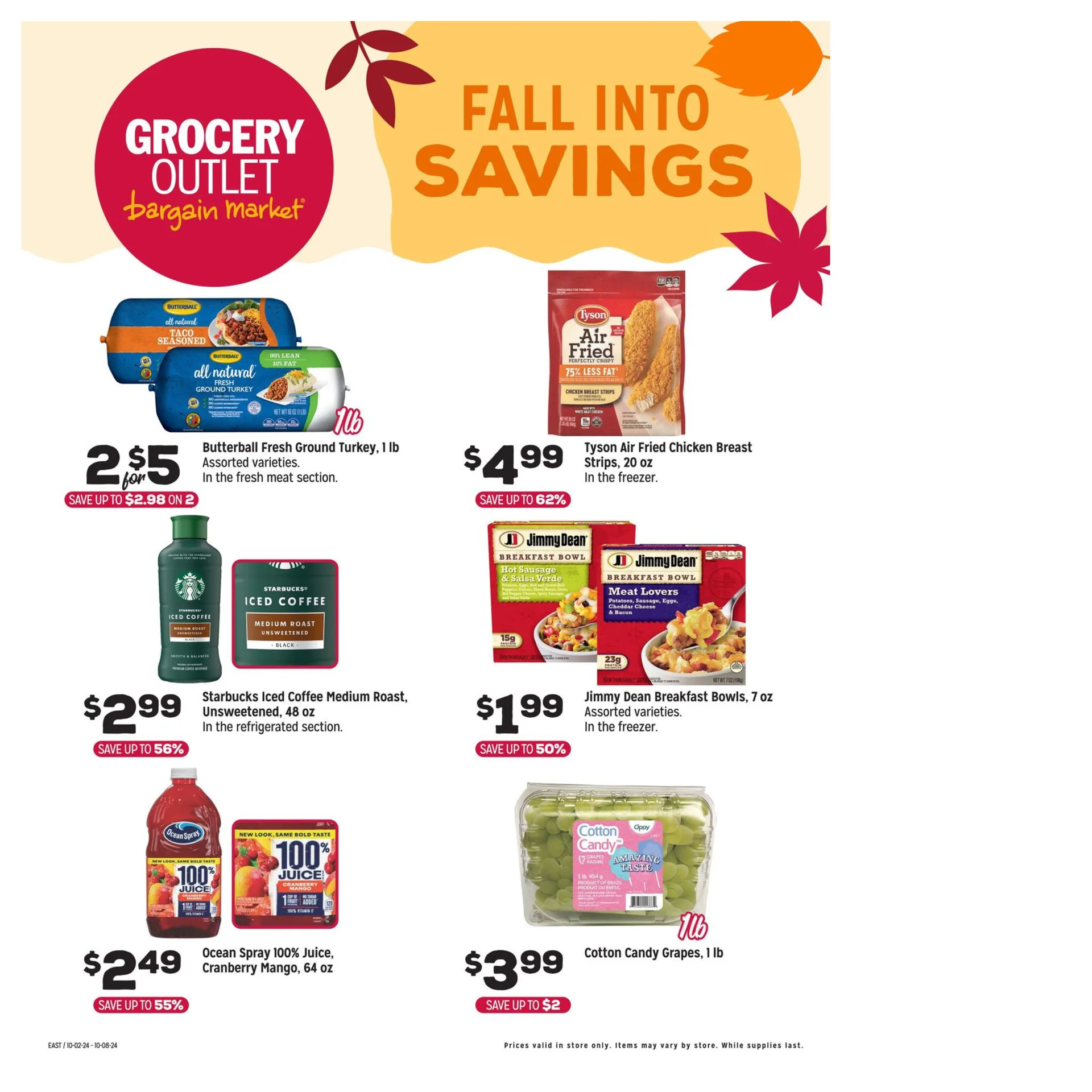 Weekly ad Grocery Outlet sales from October 2 to October 8 2024 - Page 