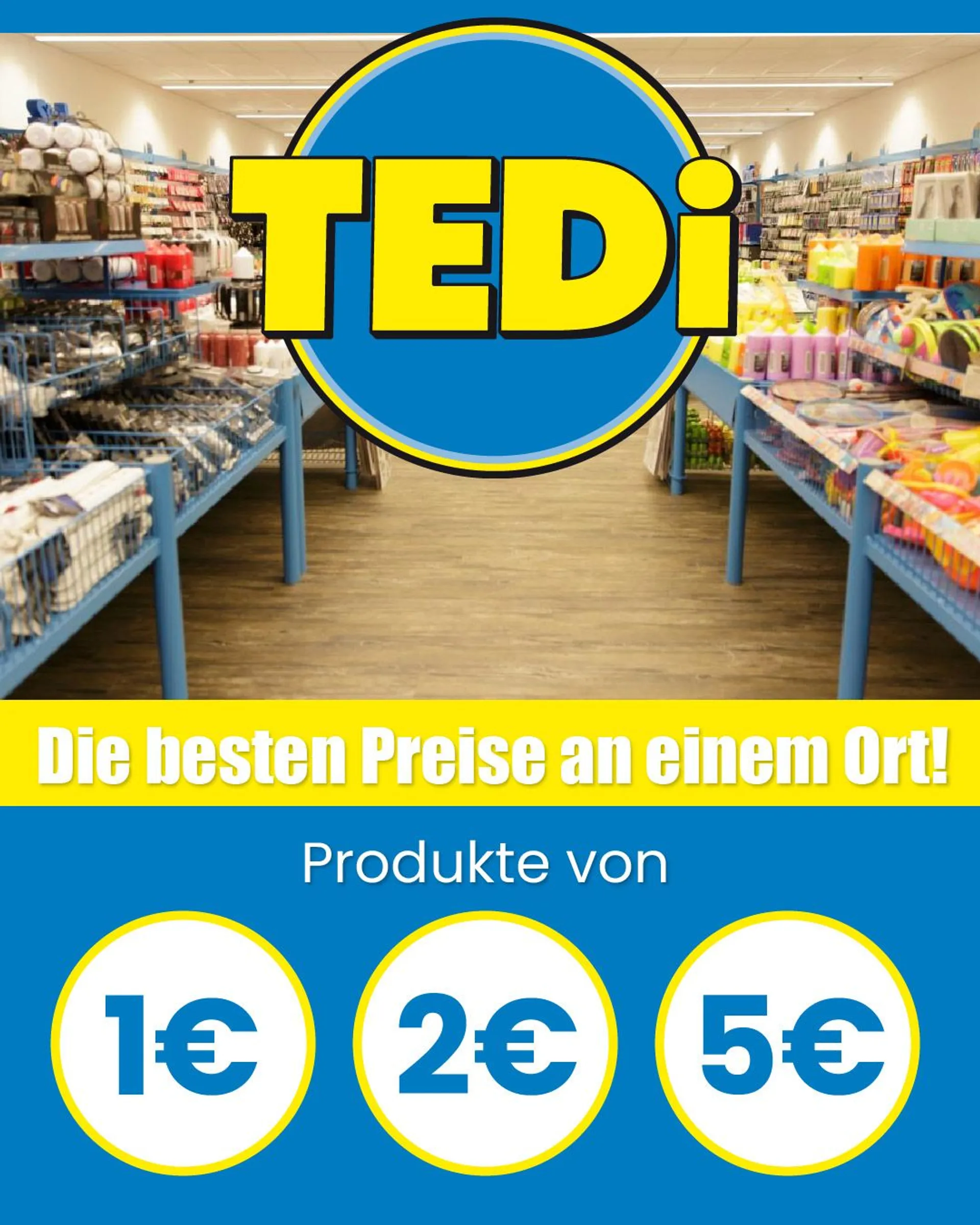 TEDI ANGEBOTE von 5. Juli bis 19. Juli 2024 - Prospekt seite 1