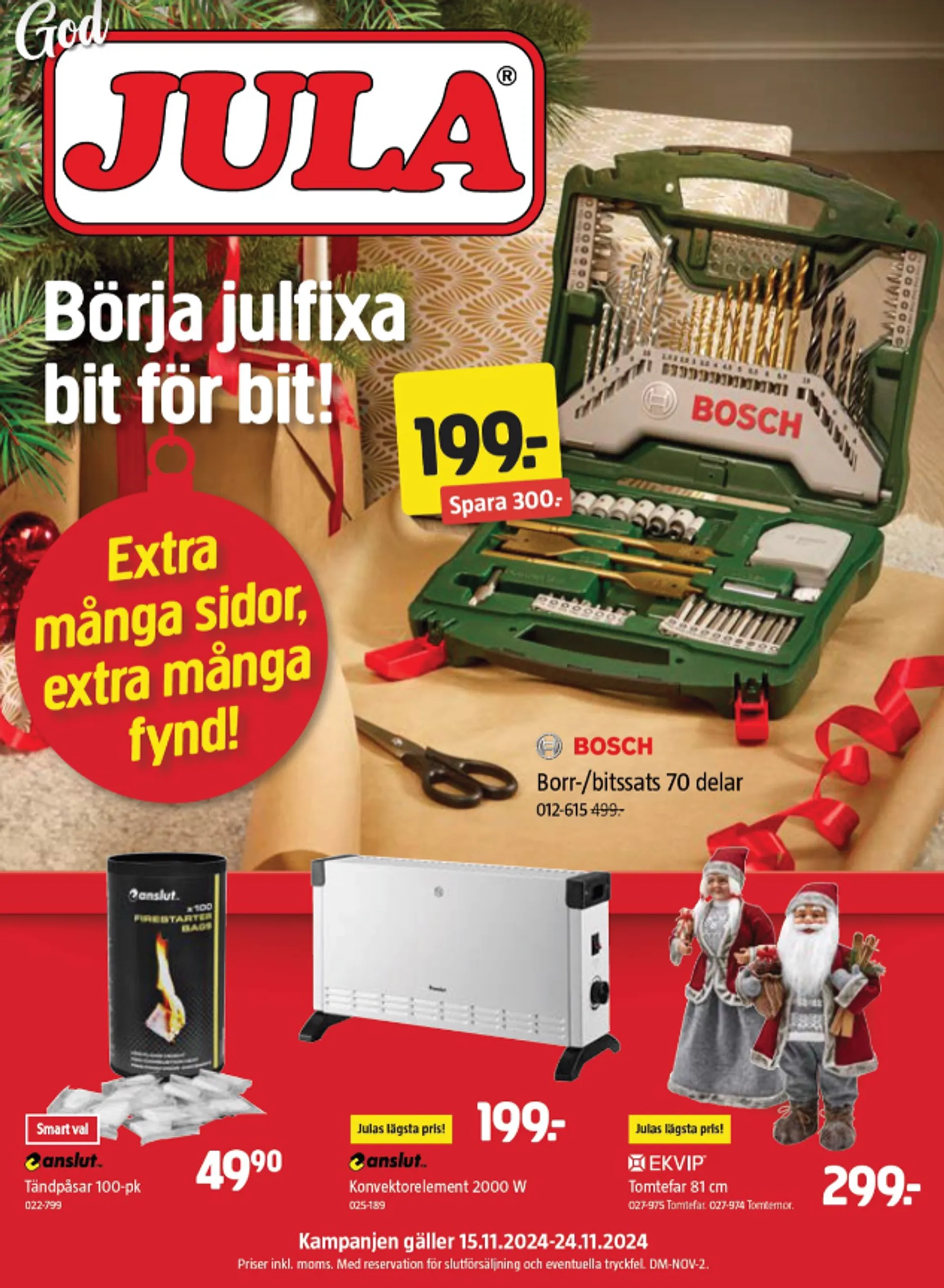 Jula Erbjudanden från 19 november till 24 november 2024 - Reklamblad sidor 