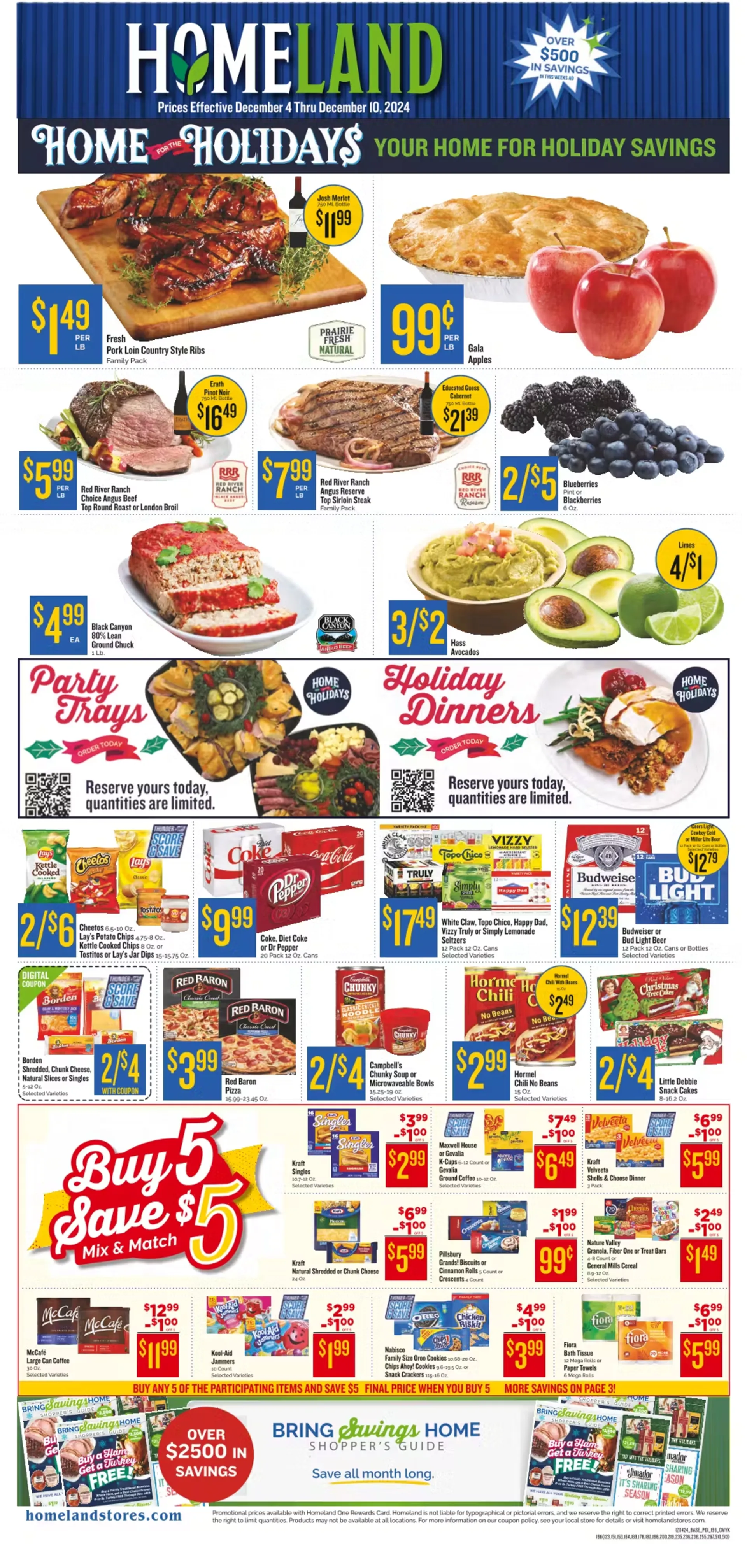 Weekly ad Homeland Weekly Ad from December 4 to December 11 2024 - Page 