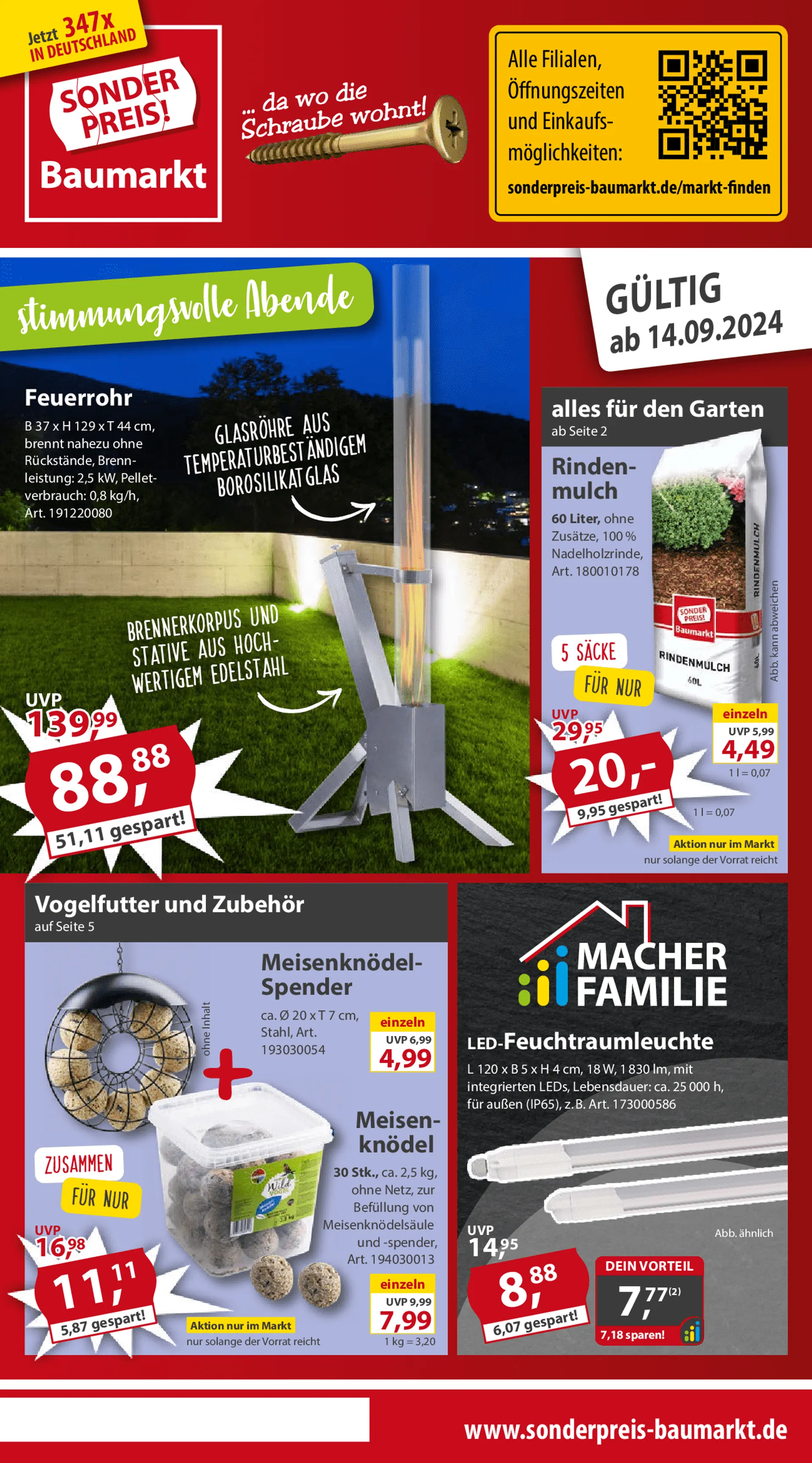 Sonderpreis-Baumarkt Angebote von 14. September bis 21. September 2024 - Prospekt seite 