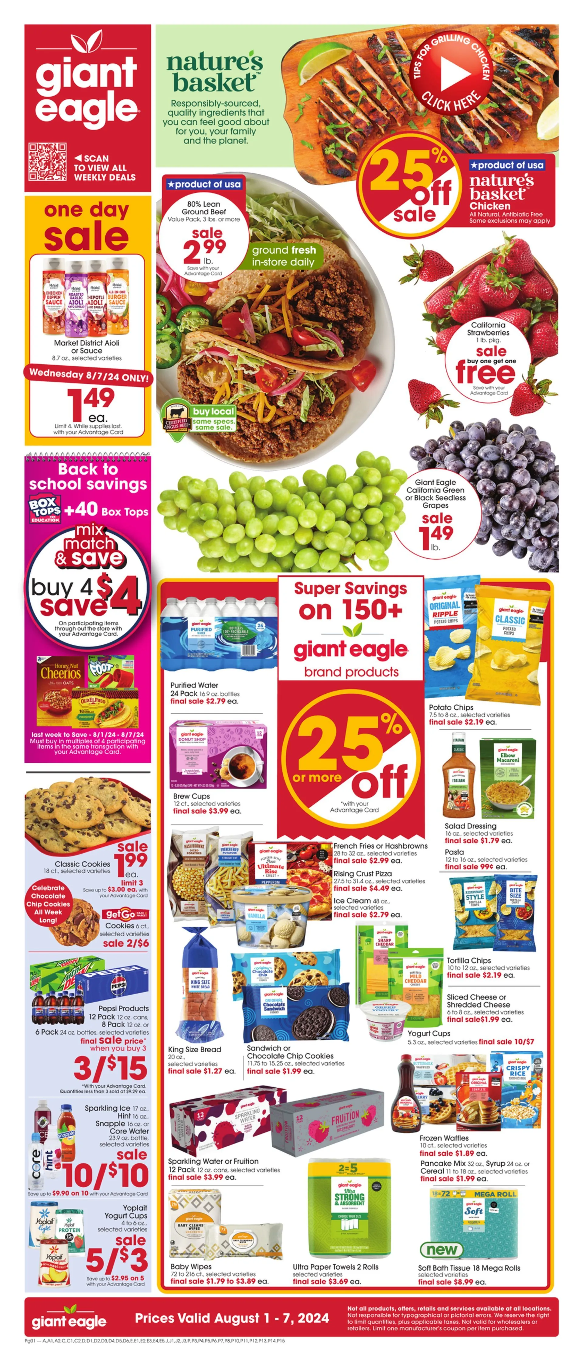 Weekly ad Giant Eagle sales from August 1 to August 7 2024 - Page 