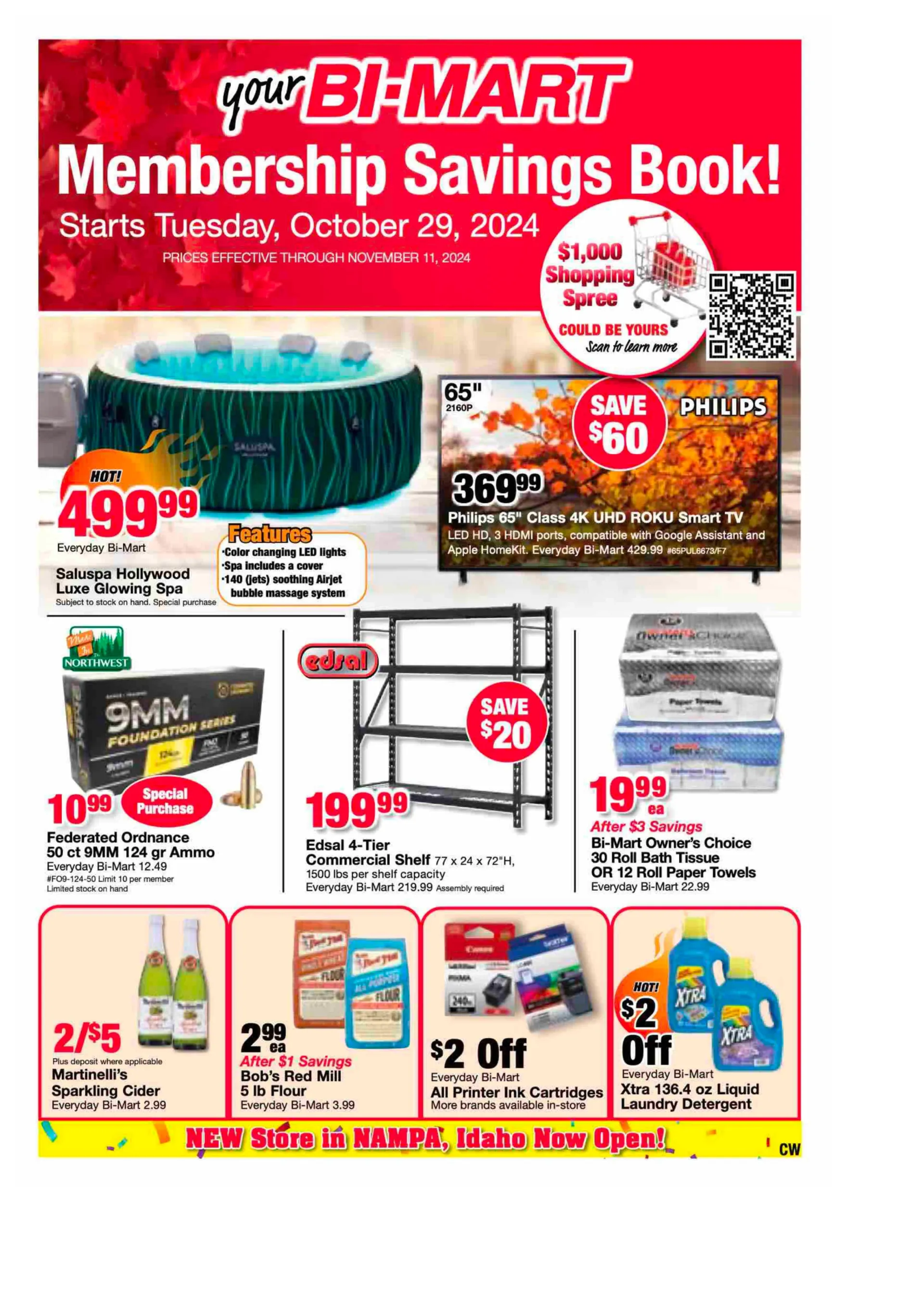 Weekly ad Bi-Mart sales from October 29 to November 11 2024 - Page 