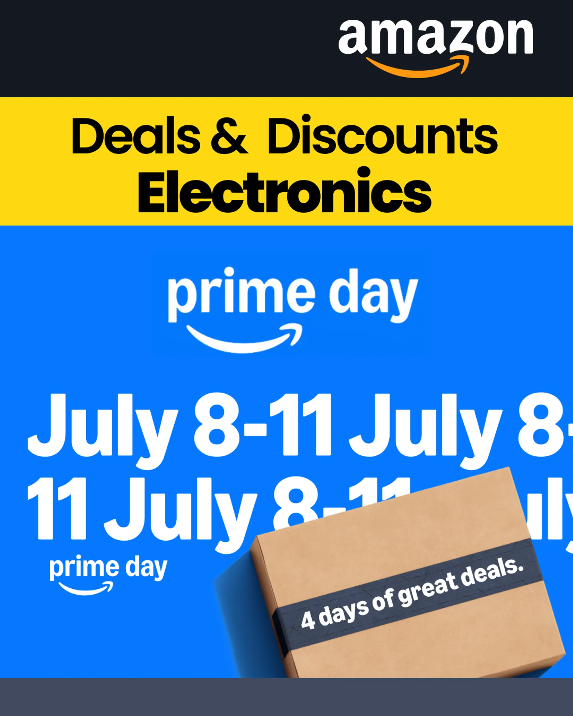 Weekly ad Prime Day - Electronics from July 7 to July 14 2025 - Page 1