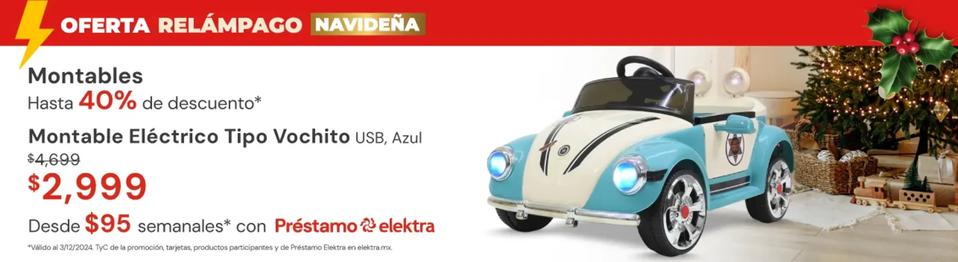 Catálogo de Ofertas relámpago en Elektra 1 de diciembre al 31 de diciembre 2024 - Pagina 