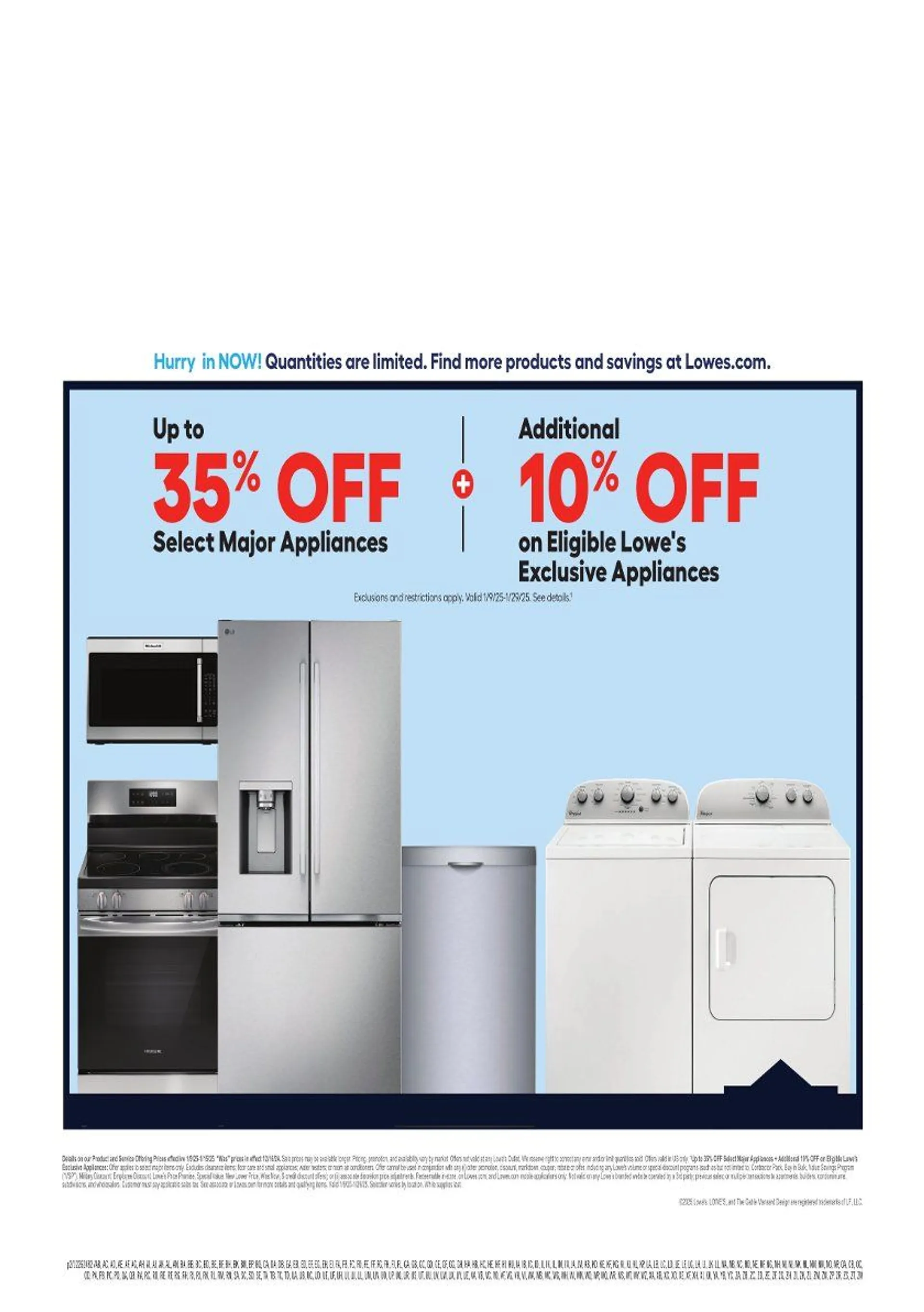 Weekly ad Lowe's Sales from January 9 to January 15 2025 - Page 2