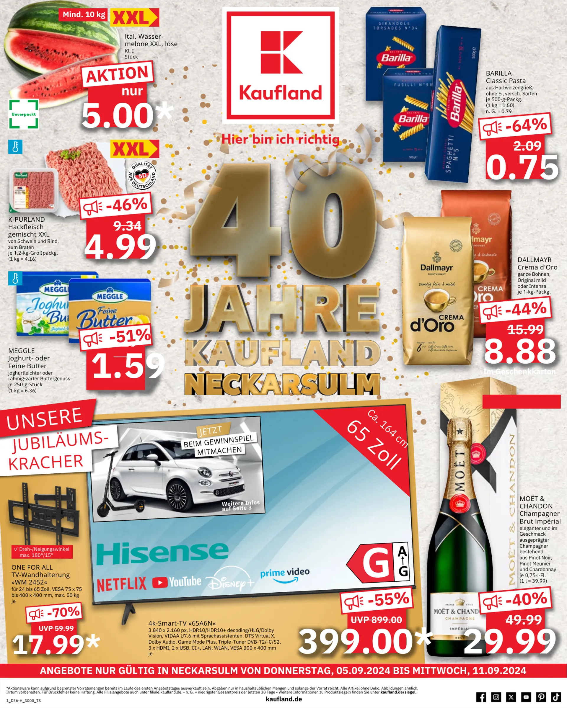 Kaufland Angebote von 5. September bis 11. September 2024 - Prospekt seite 