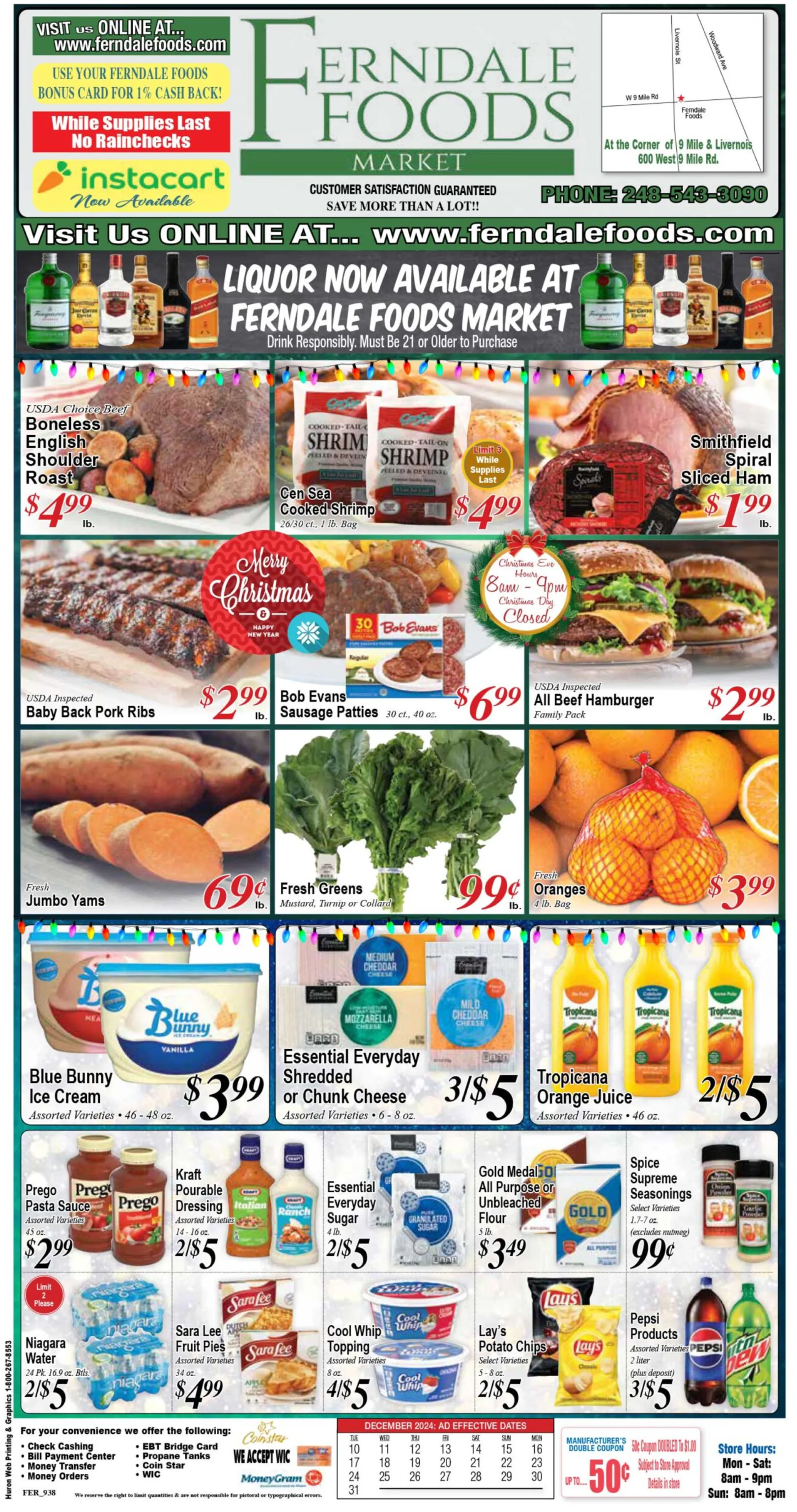 Weekly ad Ferndale Foods Weekly Ad from December 10 to December 31 2024 - Page 