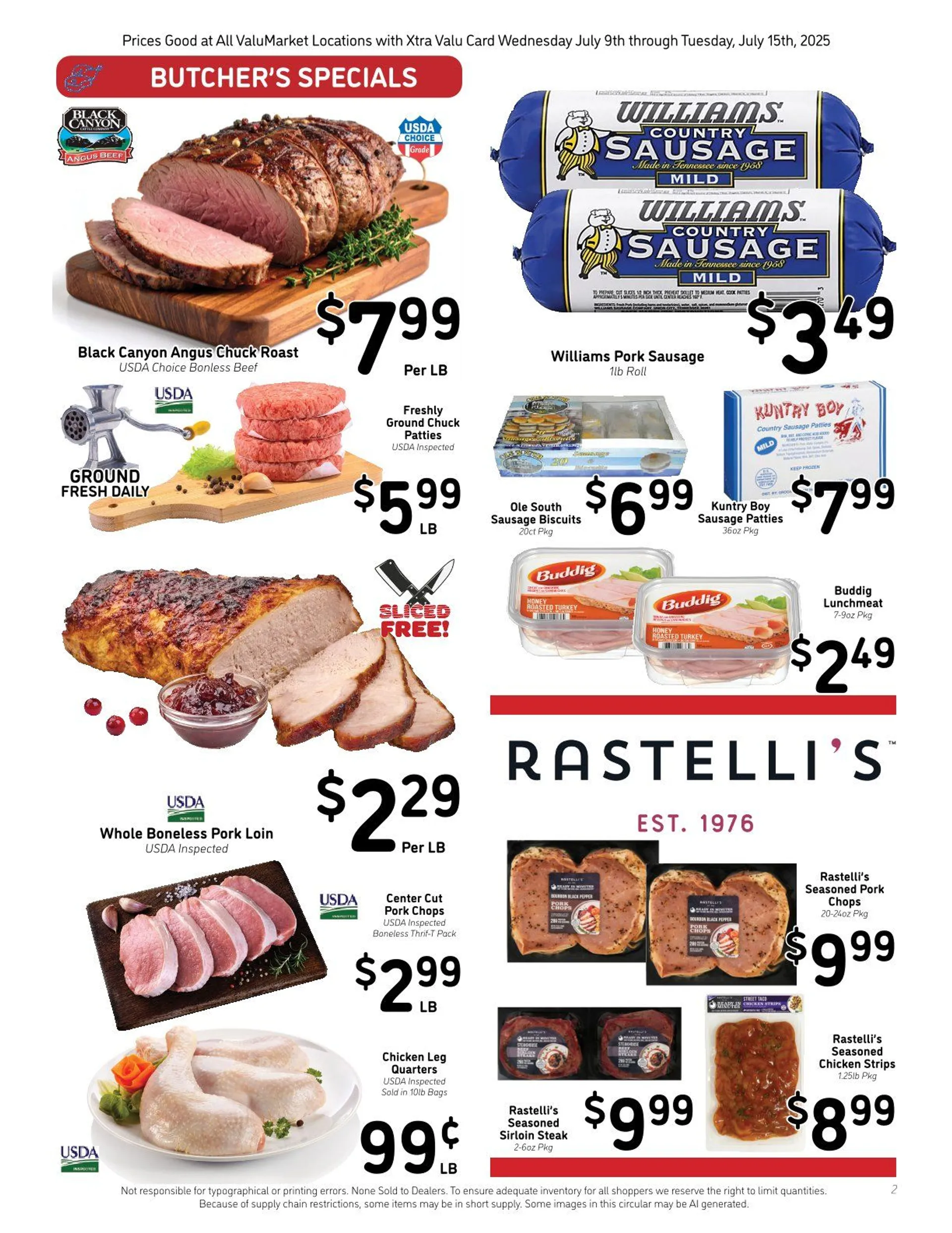 Weekly ad ValuMarket weekly ads from July 9 to July 15 2025 - Page 2