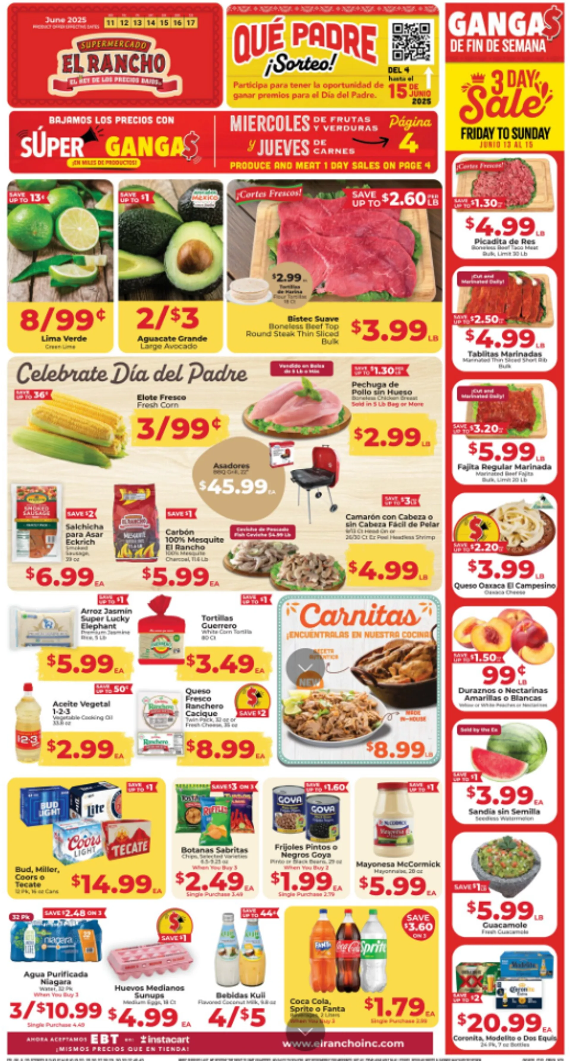Weekly ad El Rancho Deals from June 11 to June 17 2025 - Page 1