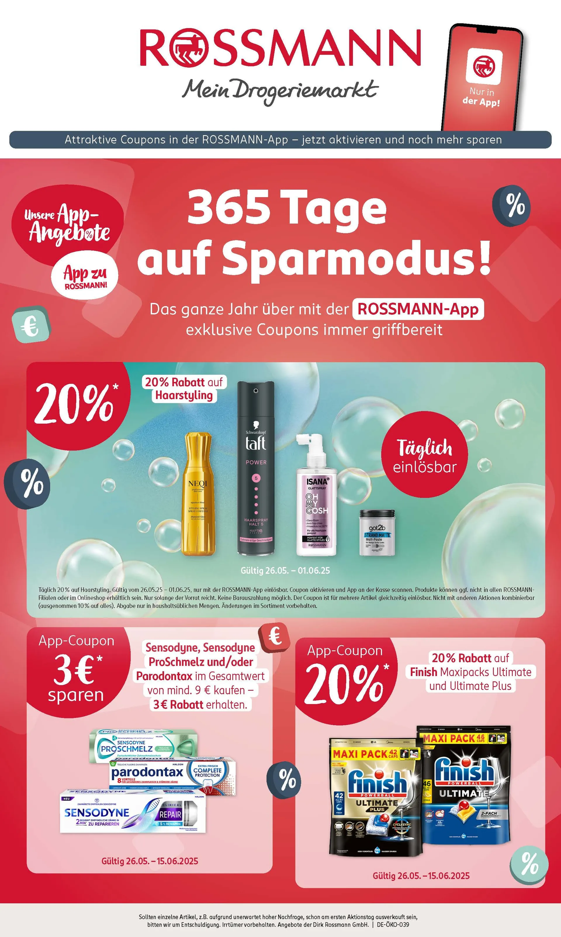 Rossmann Prospekte von 26. Mai bis 15. Juni 2025 - Prospekt seite 