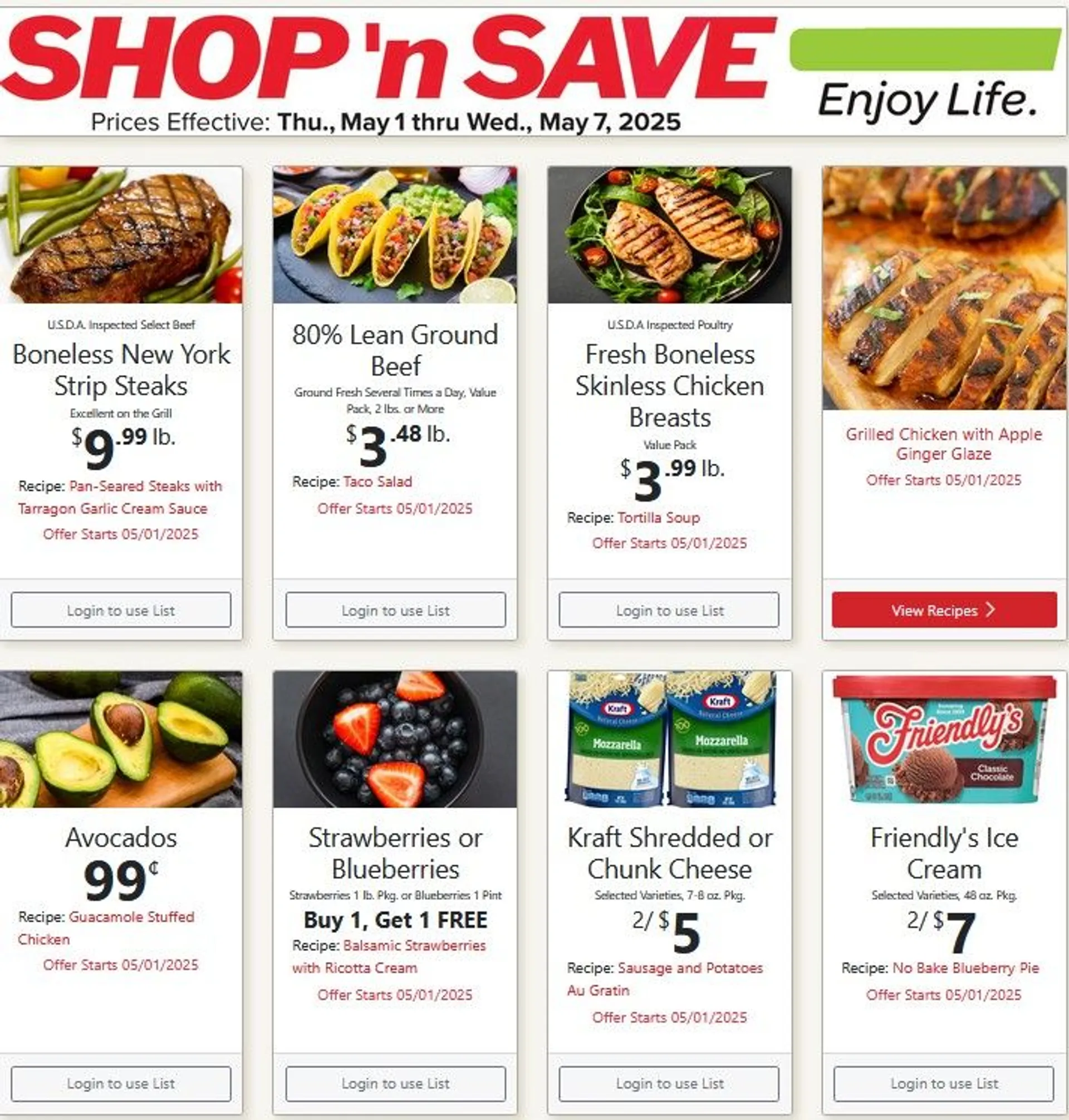 Weekly ad Shop'n Save Sales from May 1 to May 7 2025 - Page 