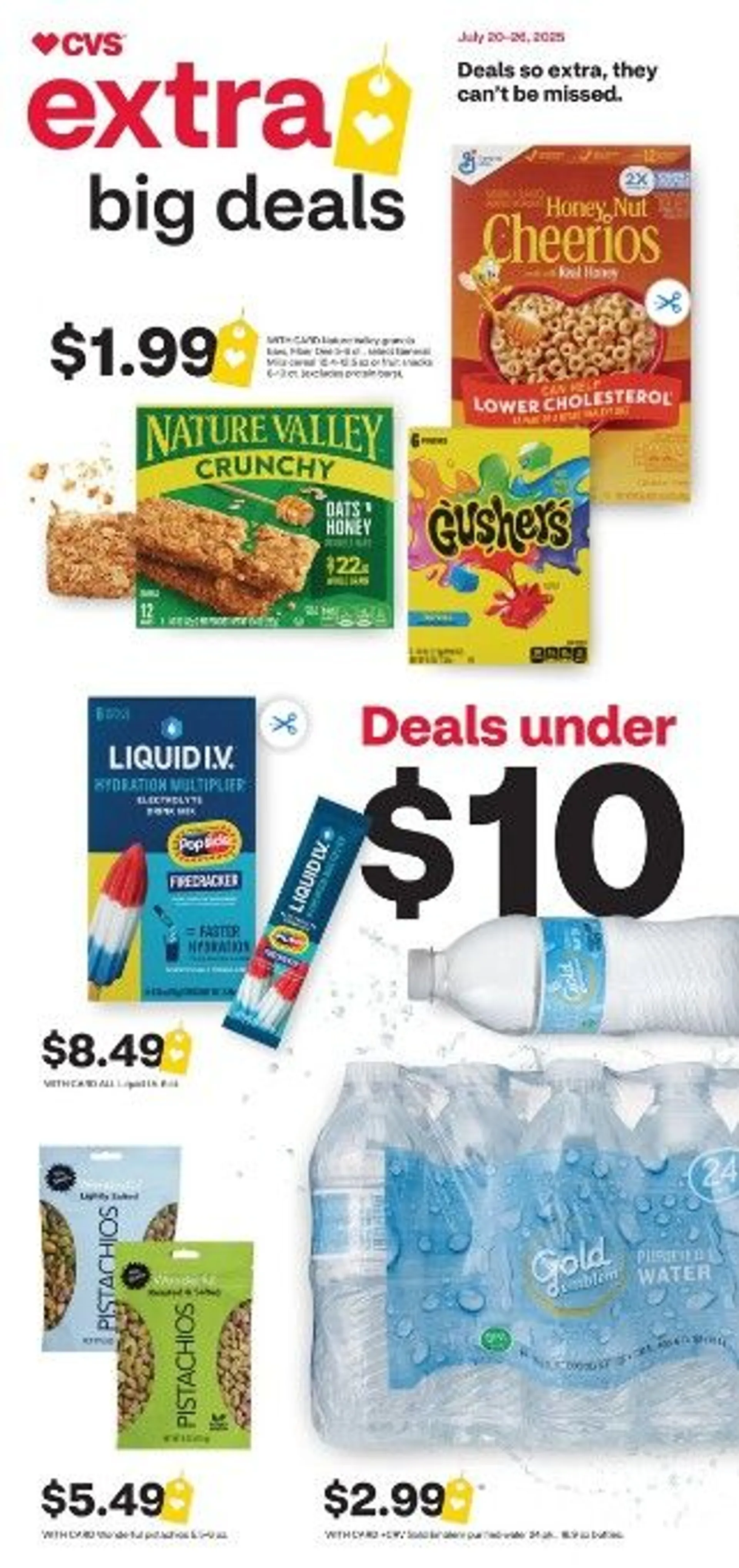 Weekly ad CVS Health Sales from July 20 to July 26 2025 - Page 1