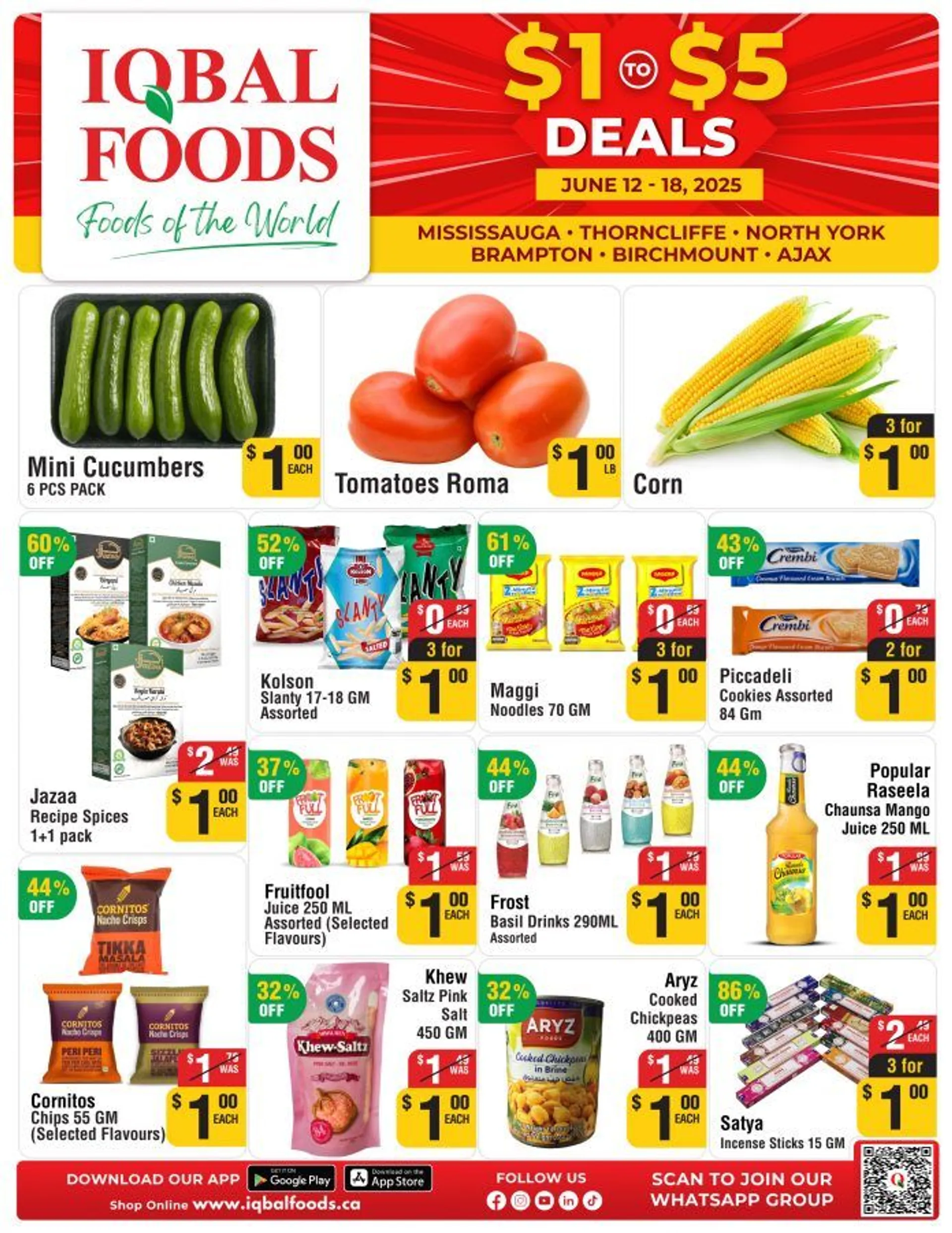 Iqbal Foods flyers from June 12 to June 18 2025 - flyer page 1