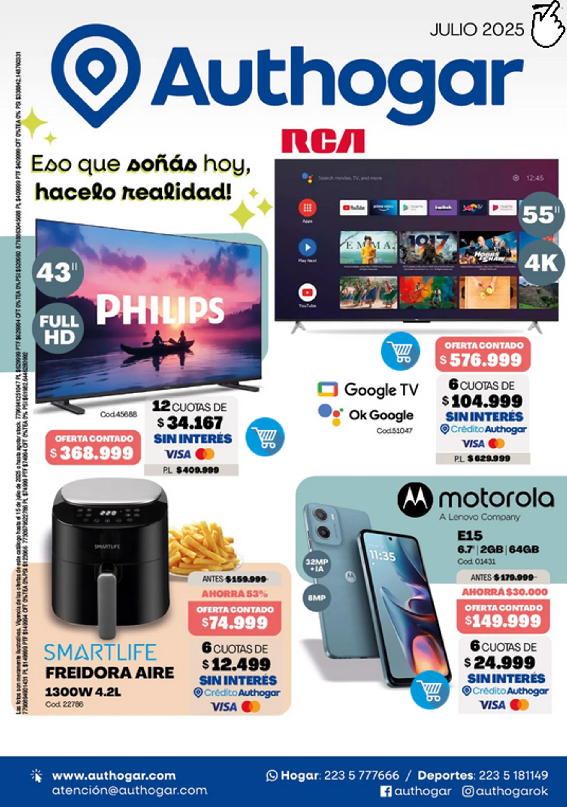 Ofertas de Authogar Ofertas del mes 3 de julio al 15 de julio 2025 - Página 1 del catálogo