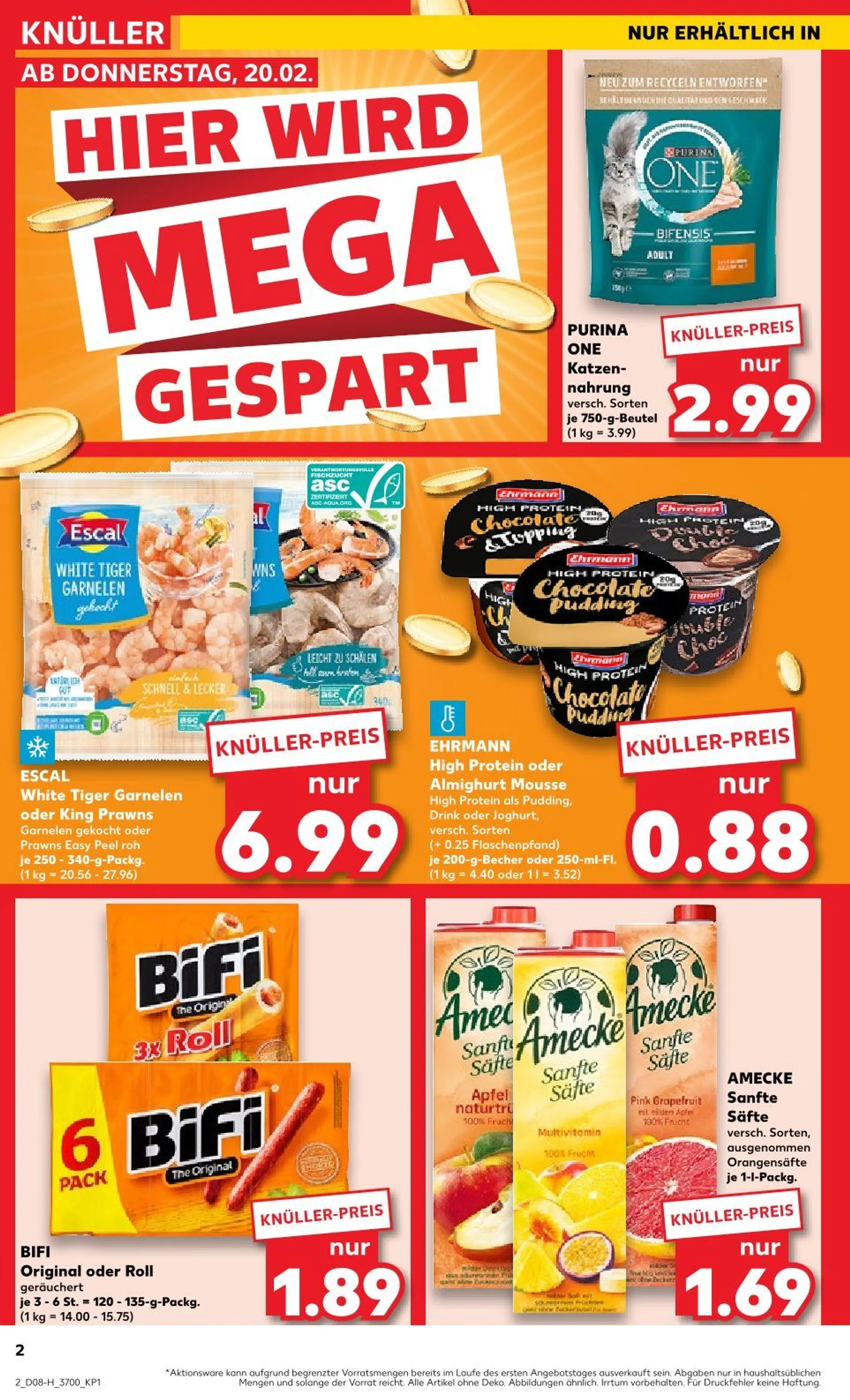 Kaufland Prospekt von 20. Februar bis 26. Februar 2025 - Prospekt seite 2