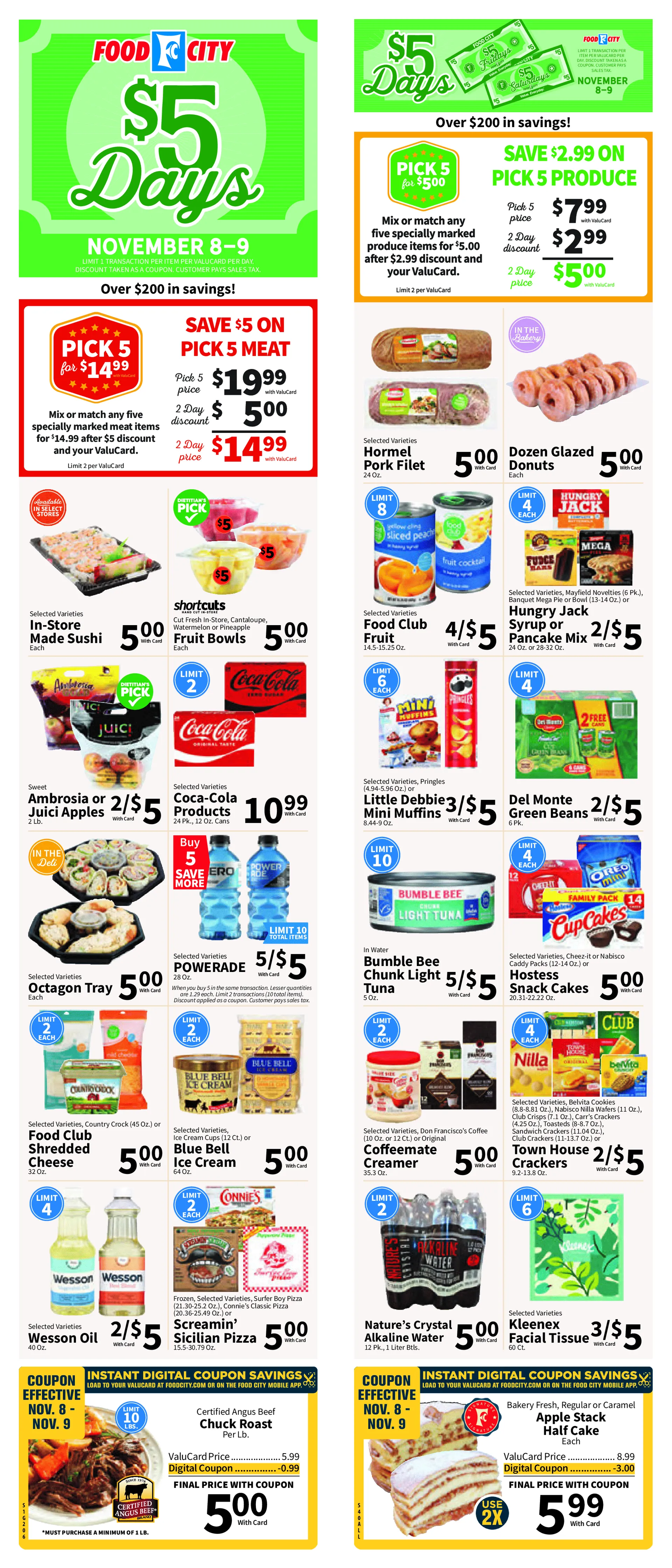 Weekly ad Food City sales from November 6 to November 12 2024 - Page 