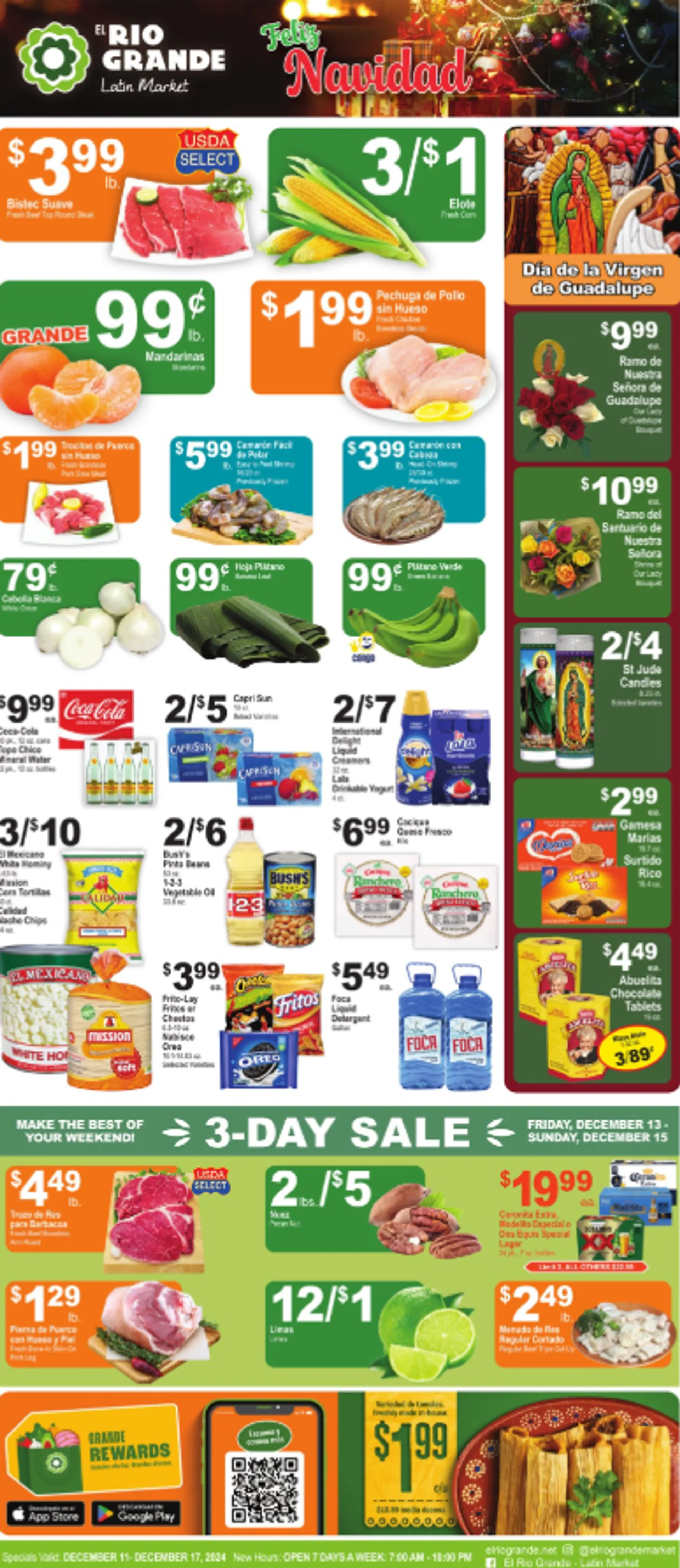 Weekly ad El Rio Grande Deals from December 11 to December 17 2024 - Page 