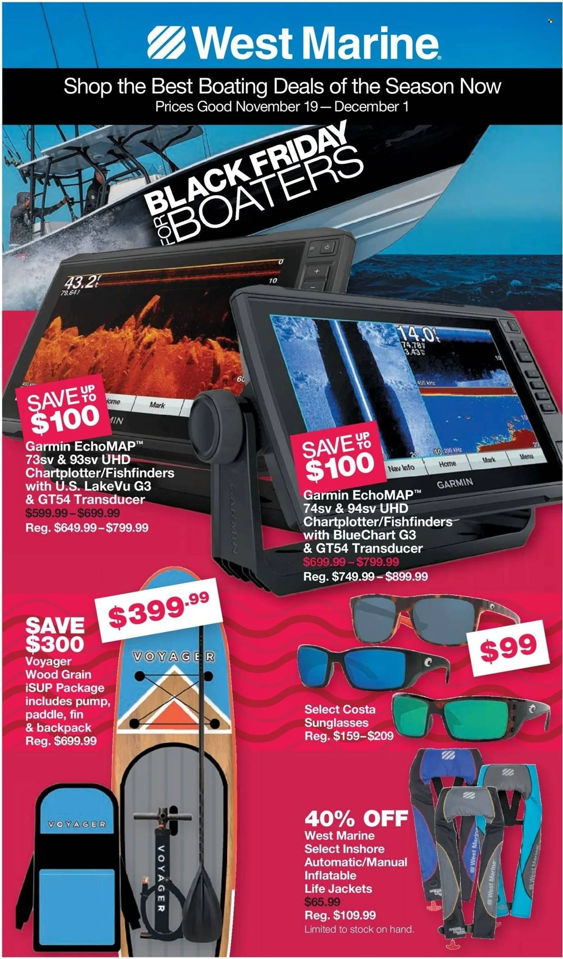 Weekly ad West Marine sales from November 14 to November 22 2024 - Page 