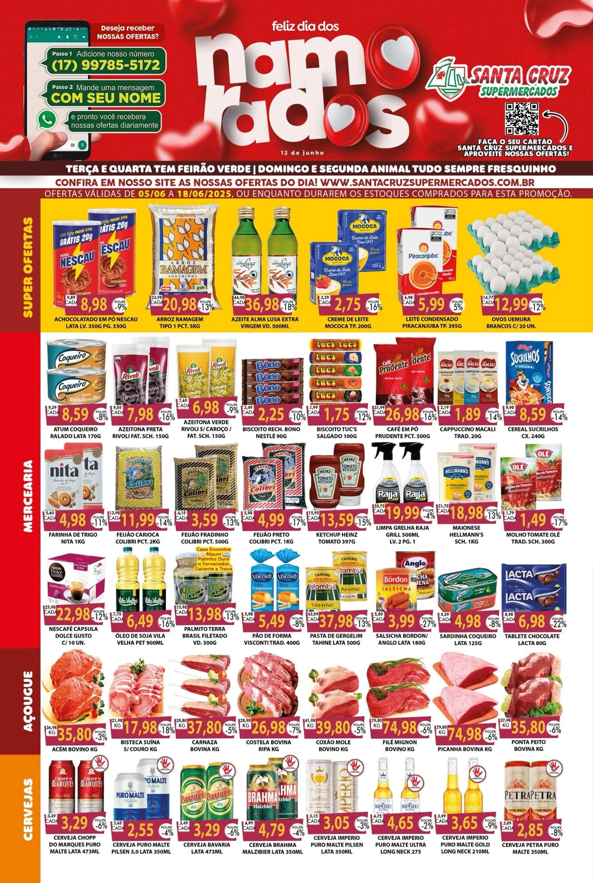 Encarte de Supermercados Santa Cruz Ofertas 6 de junho até 18 de junho 2025 - Pagina 