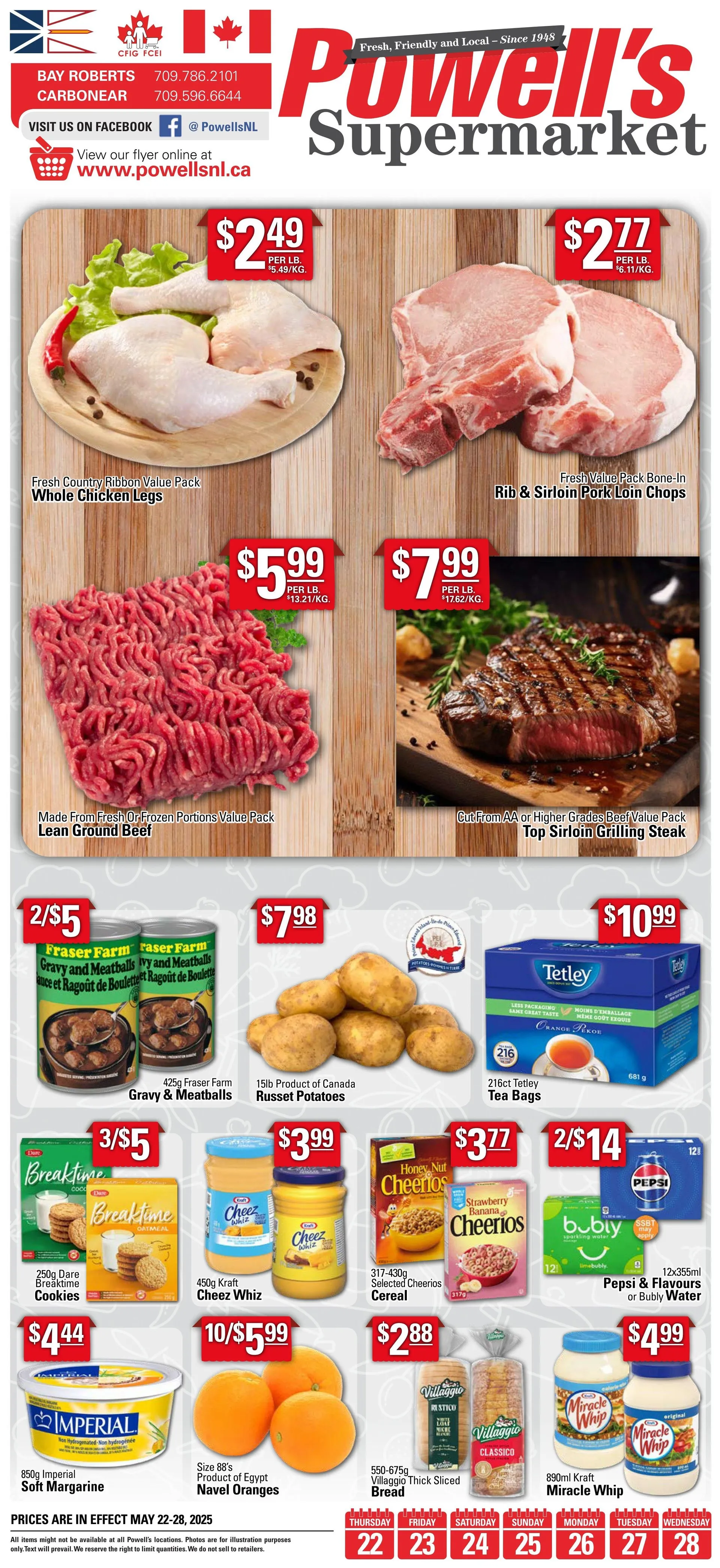 Powell's Supermarket flyers from May 22 to May 28 2025 - flyer page 