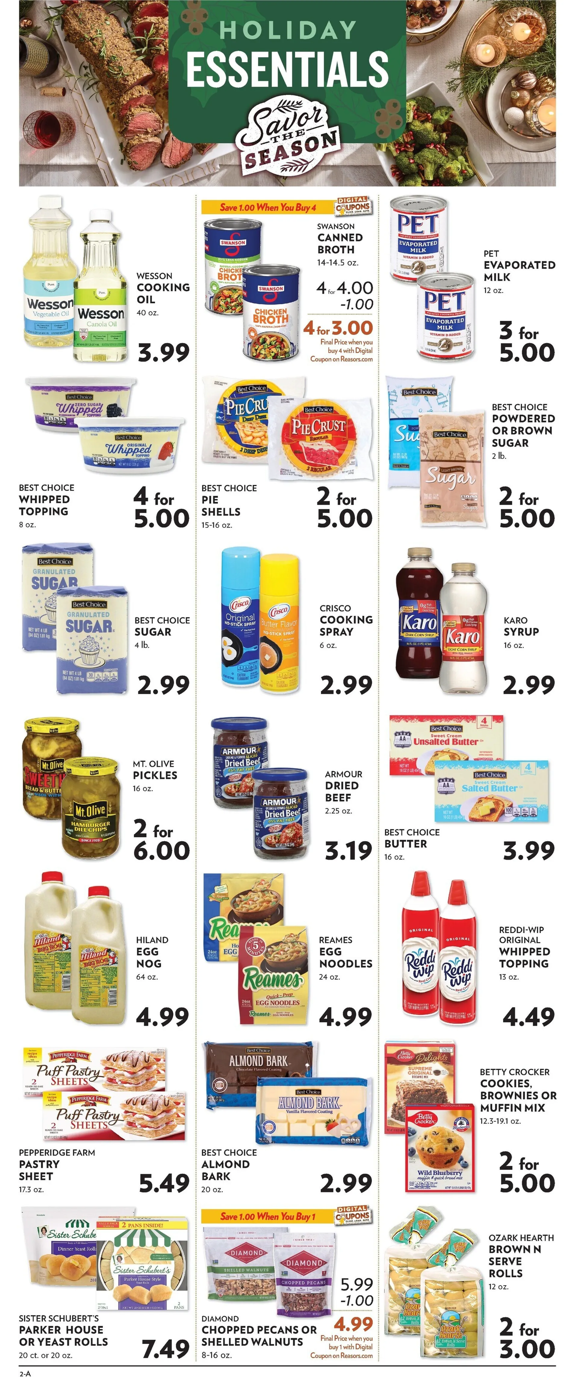 Weekly ad Reasor's Weekly Ad from December 11 to December 17 2024 - Page 2