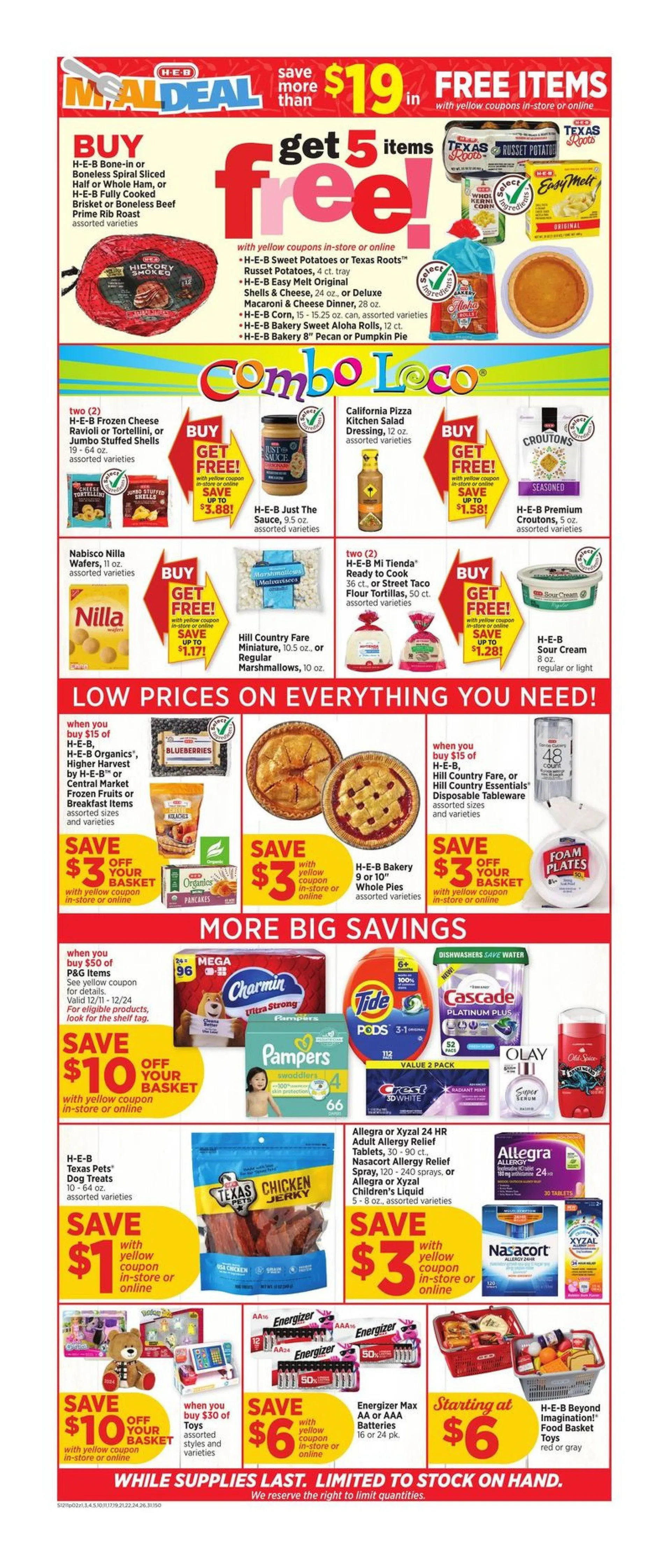 Weekly ad H-E-B Weekly Ad from December 11 to December 17 2024 - Page 2