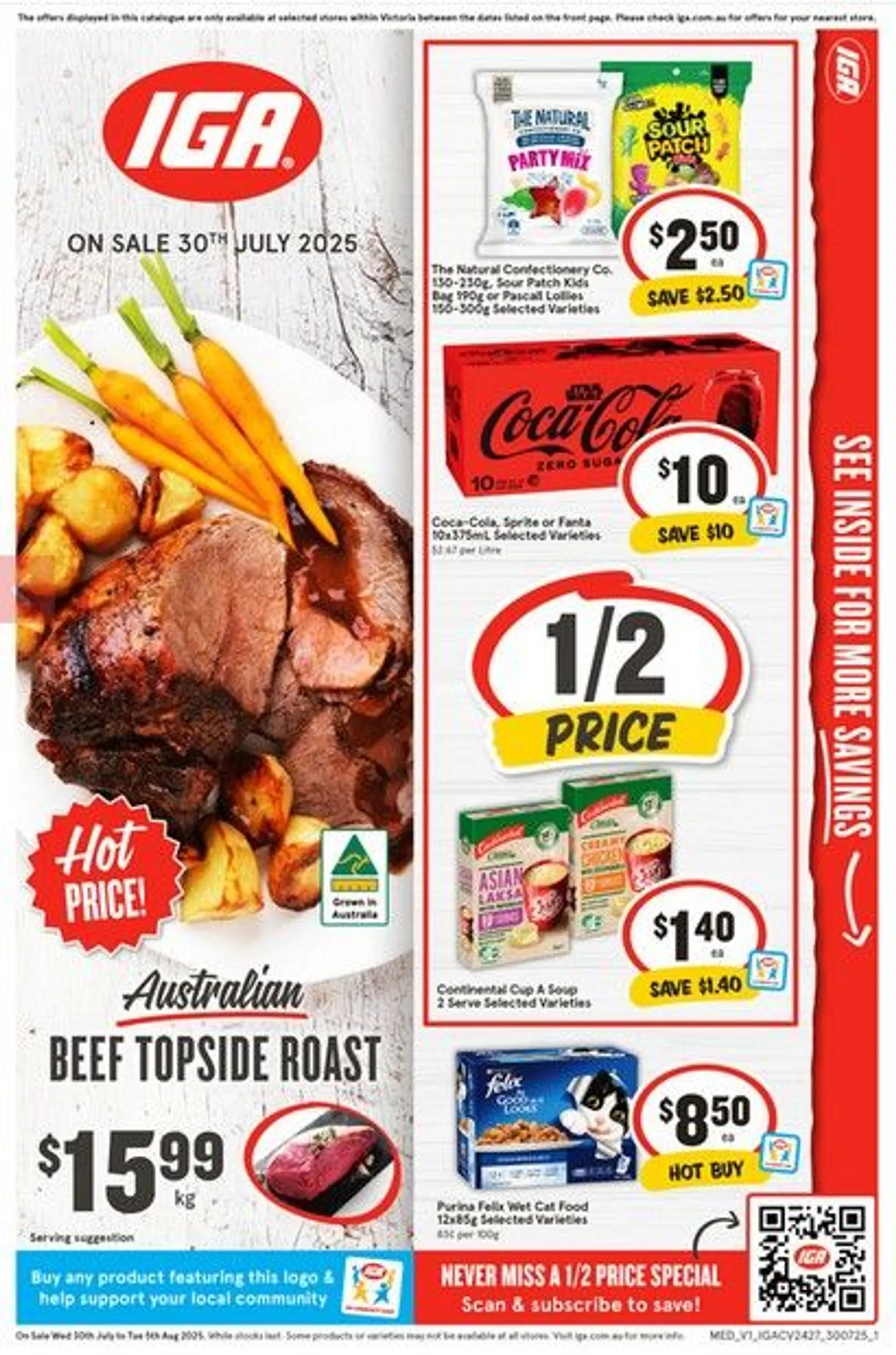 Weekly ad IGA Sales from July 30 to August 5 2025 - Page 1
