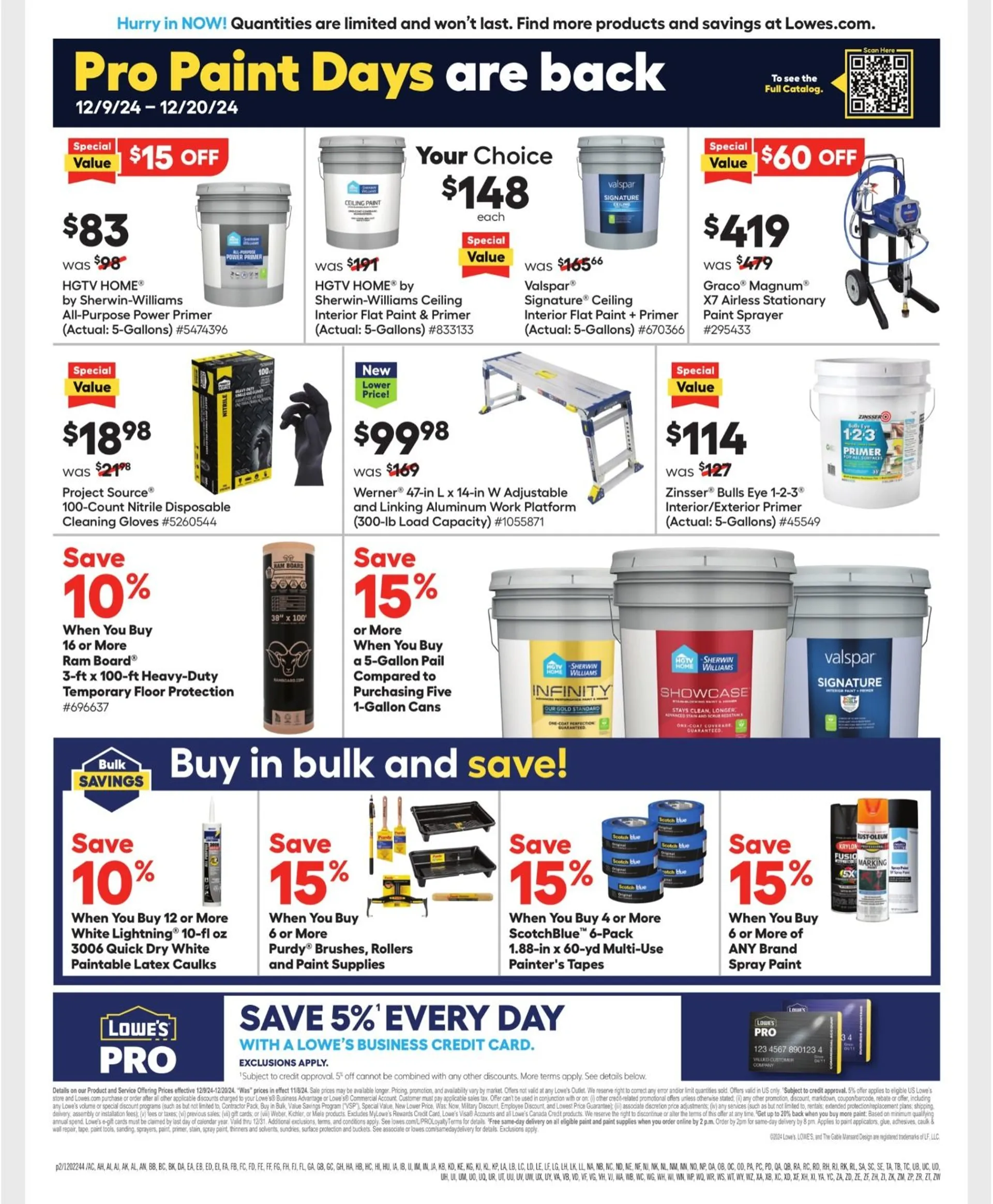 Weekly ad Lowes Deals from December 9 to December 20 2024 - Page 