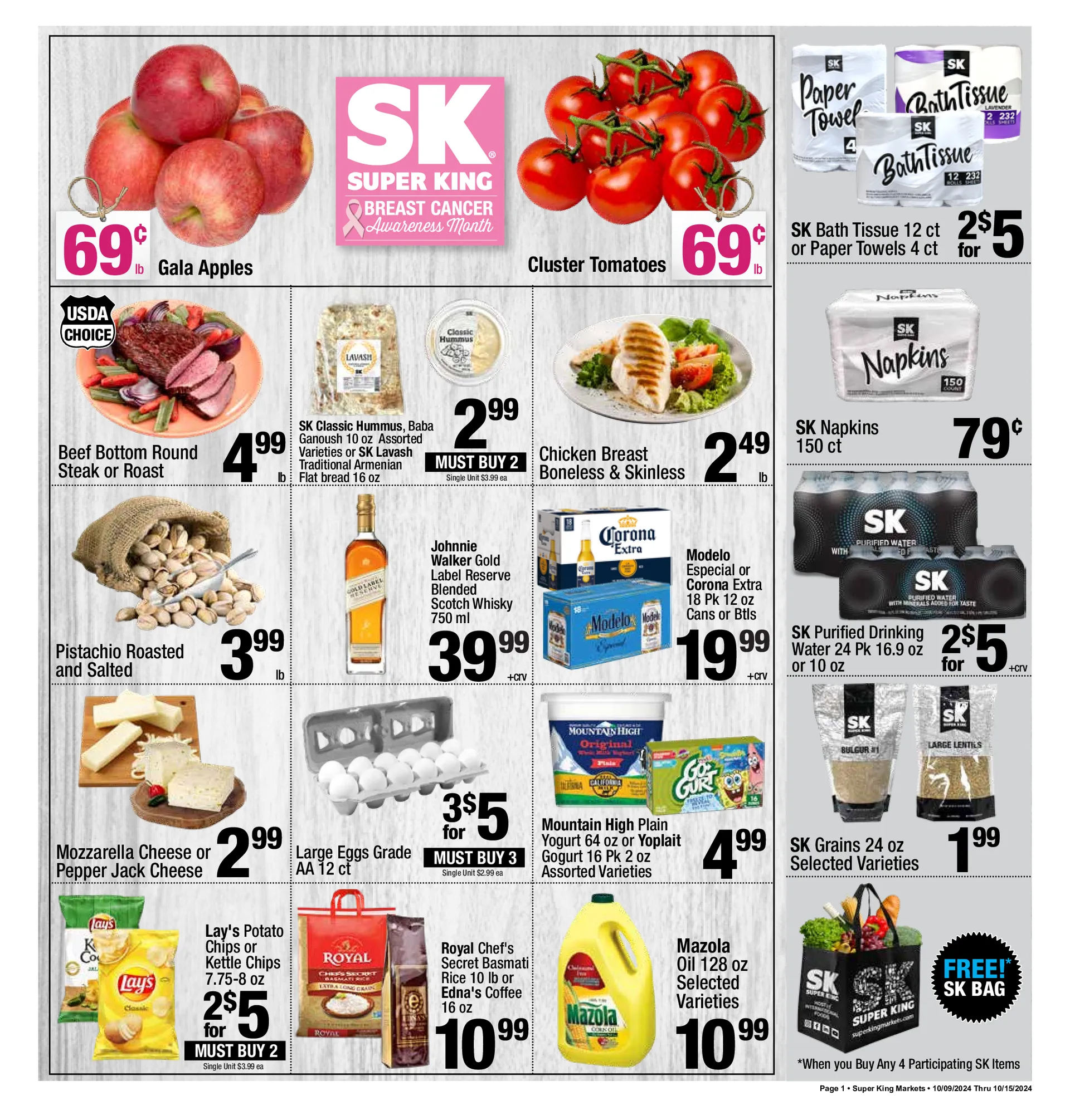 Weekly ad SUPER KING MARKETS weekly ads from October 9 to October 15 2024 - Page 