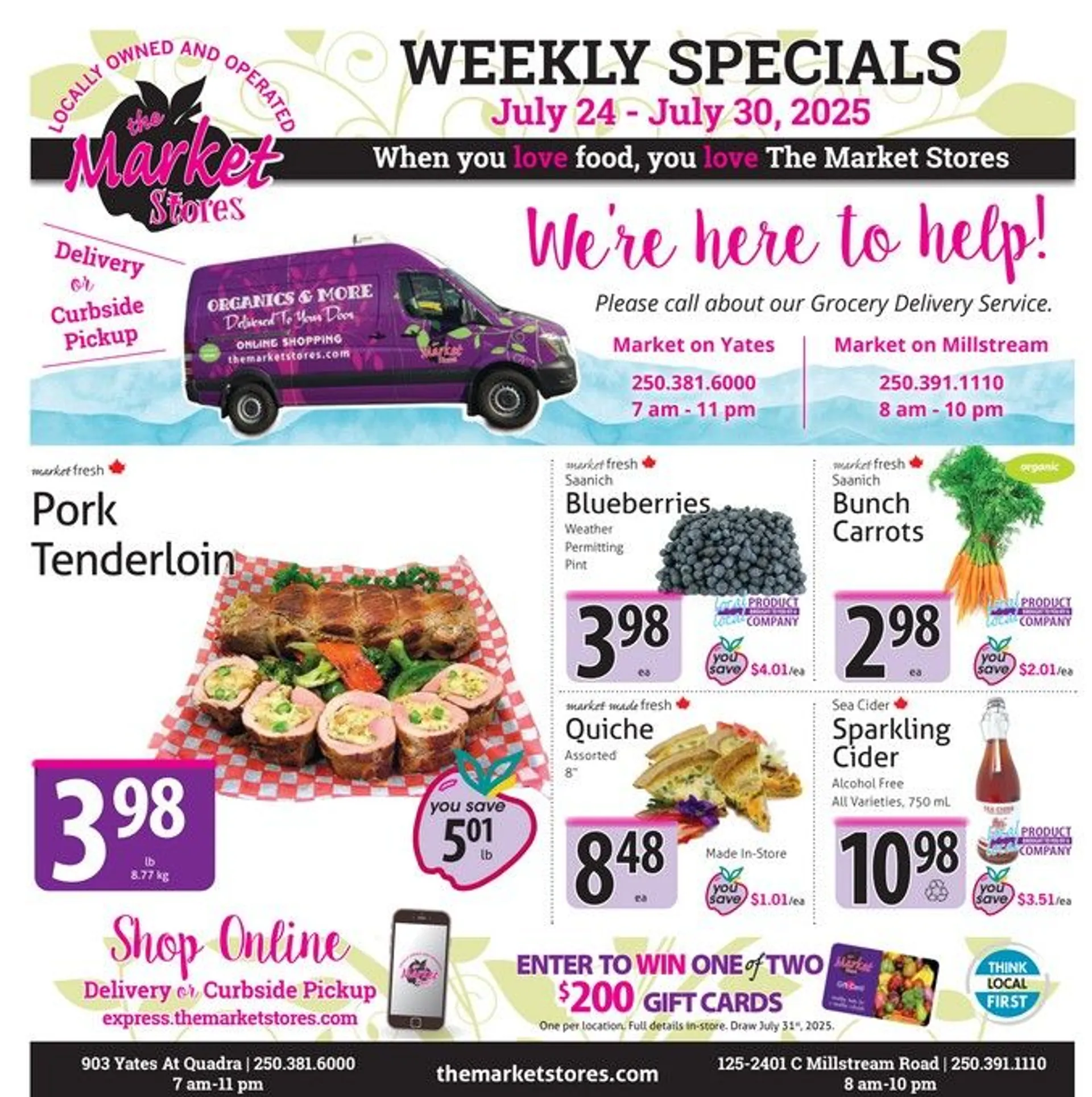 The Market Stores flyers from July 24 to July 30 2025 - flyer page 1