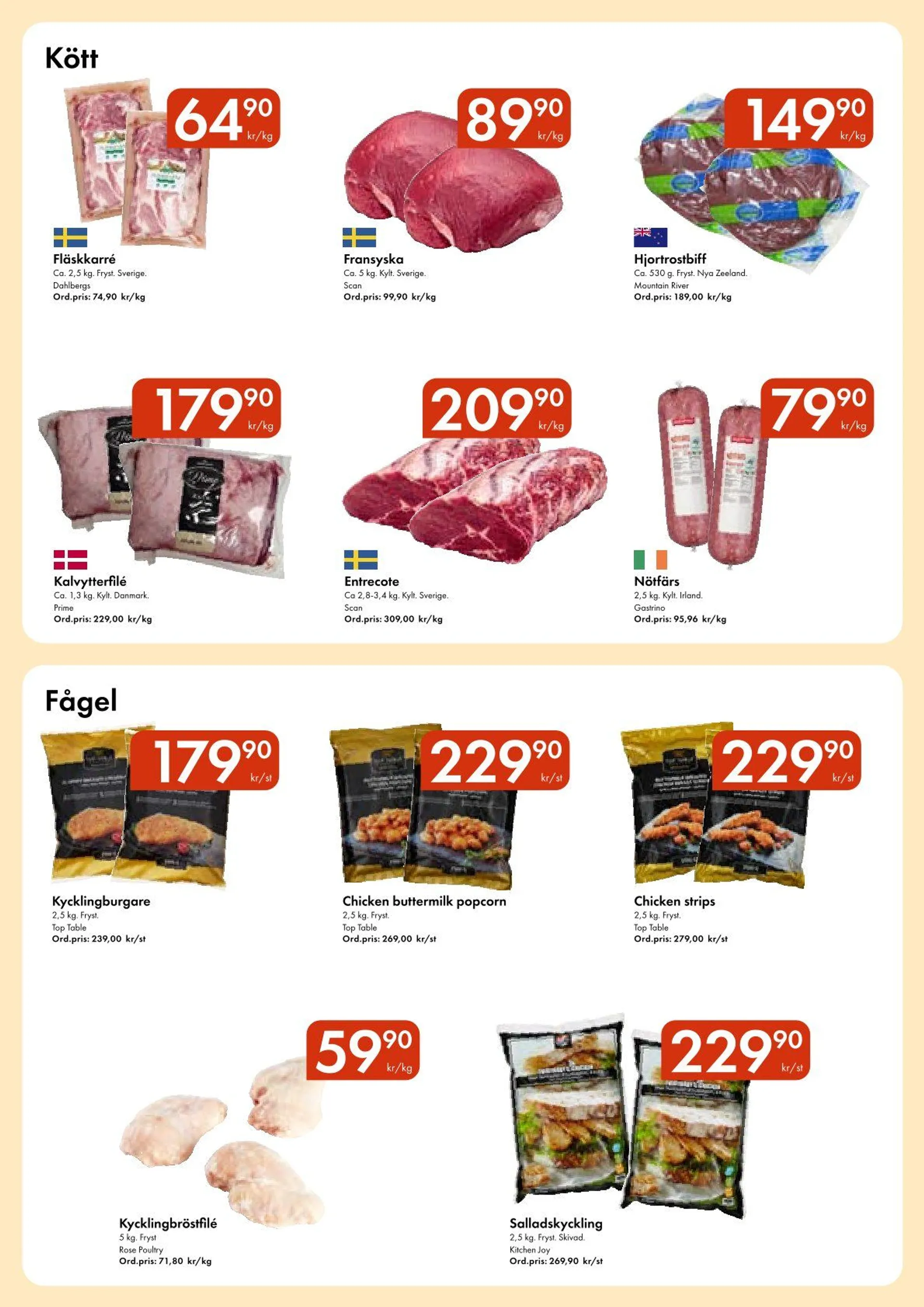 Axfood Snabbgrosss specialerbjudanden från 27 januari till 9 februari 2025 - Reklamblad sidor 2