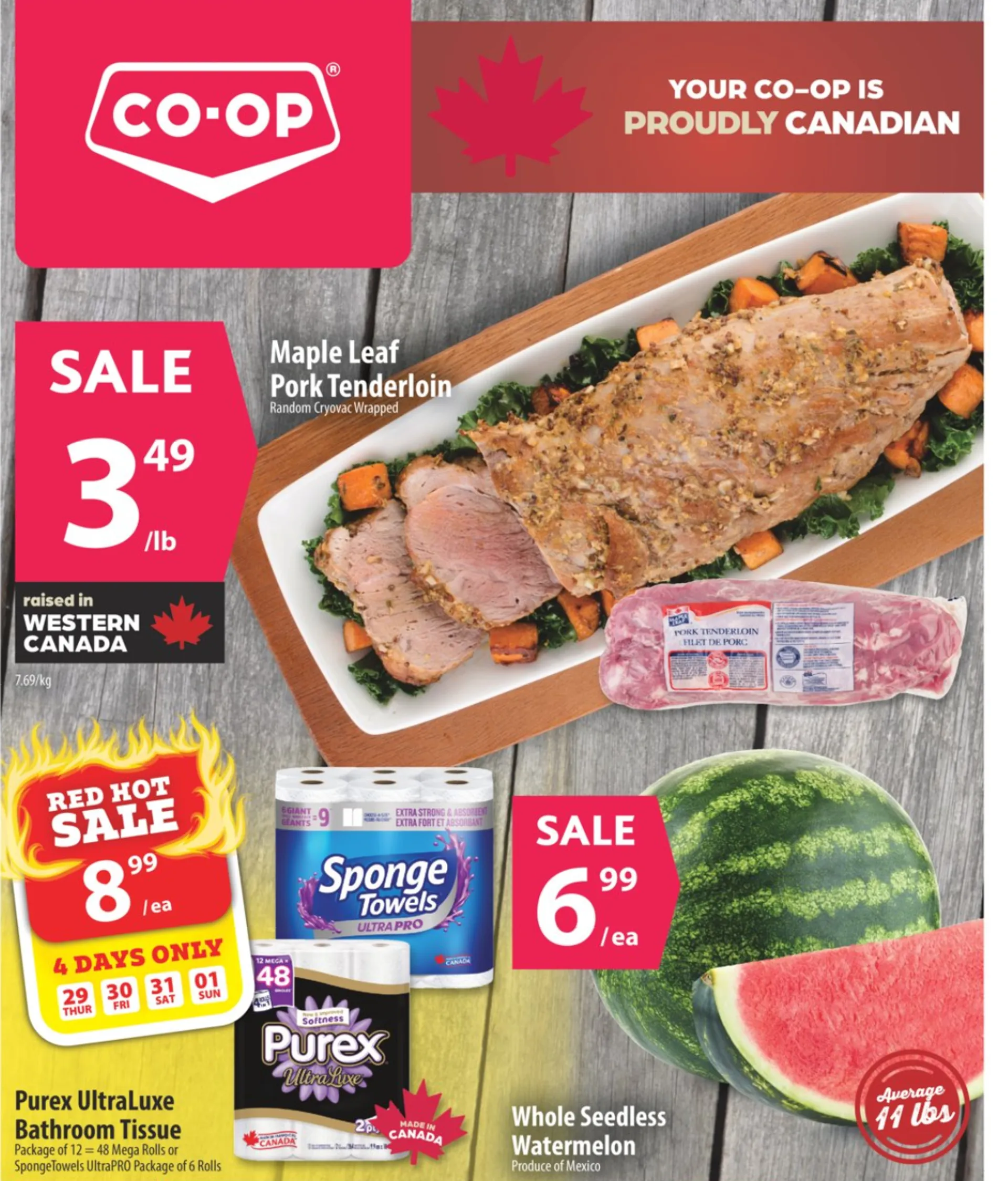 Co-op Food Sales from May 29 to June 4 2025 - flyer page 1