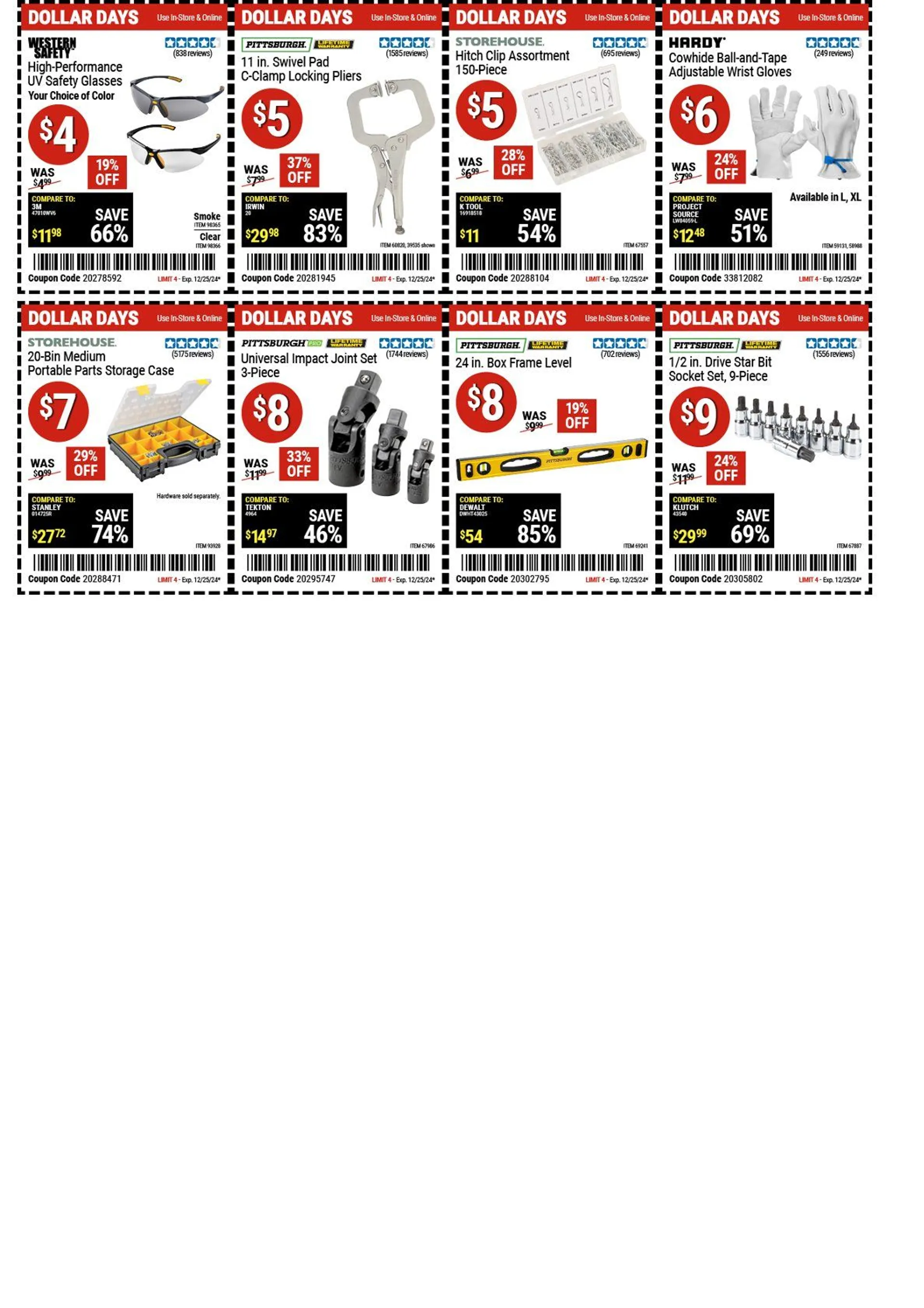 Weekly ad Harbor Freight Tools Coupons from December 12 to December 25 2024 - Page 2